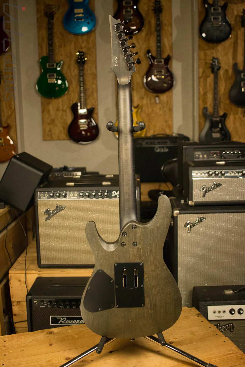 Ibanez PWM100 Paul Waggoner Signature Series Electric Guitar Gray - Image 8