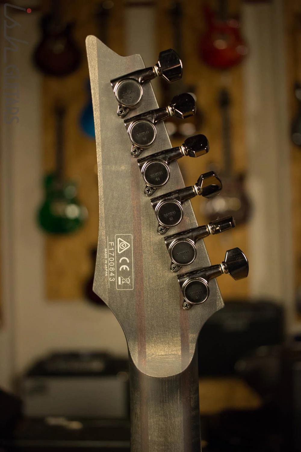 Ibanez PWM100 Paul Waggoner Signature Series Electric Guitar Gray - Image 9