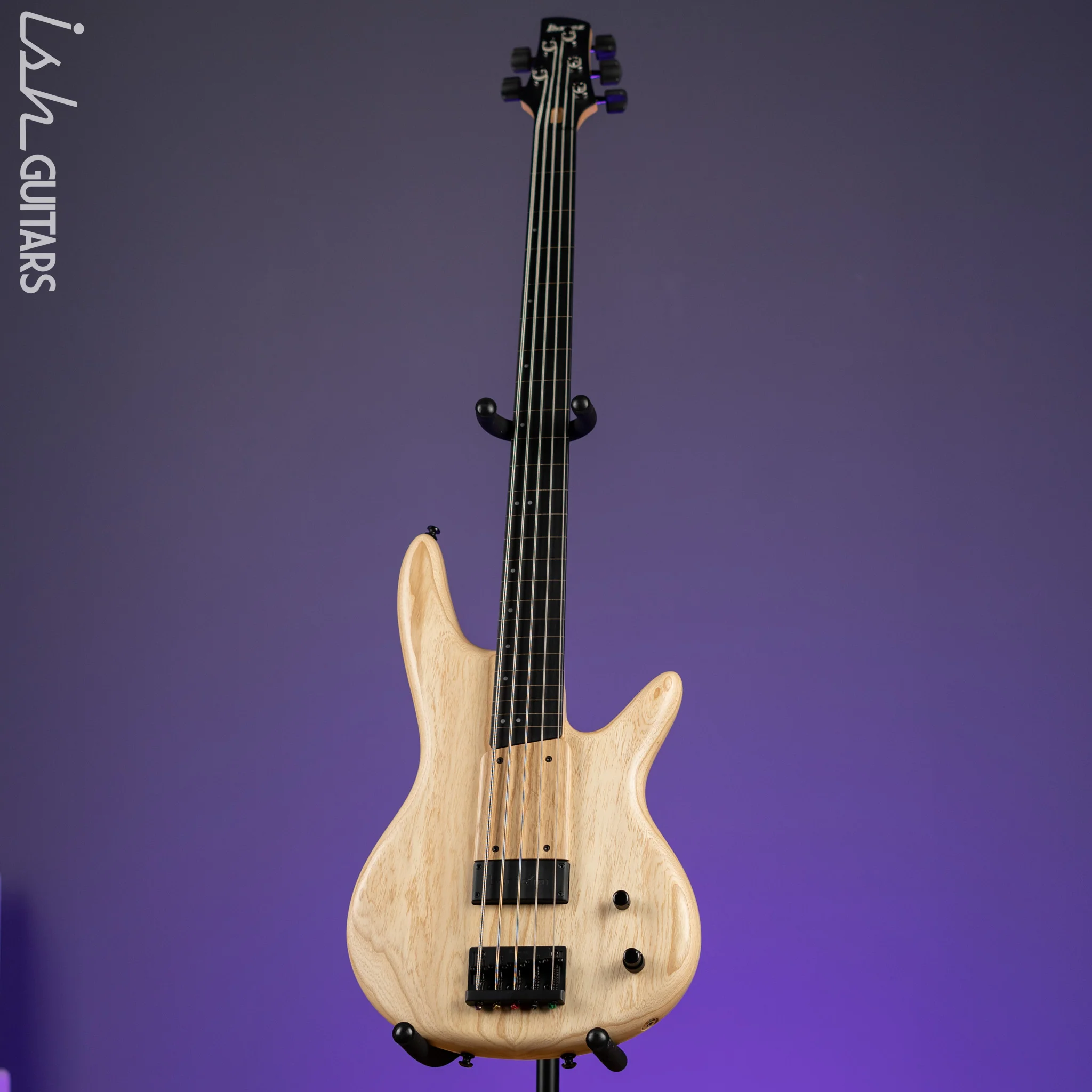 Ibanez GWB1005 Gary Willis Signature 5-String Bass Made in Japan Natural Flat - Image 2