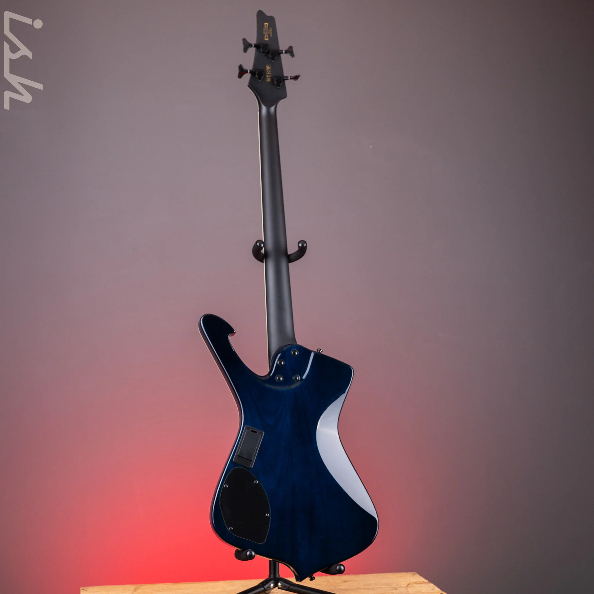 Ibanez ICB720FM Iceman 4-String Bass Cosmic Blue Starburst - Image 8