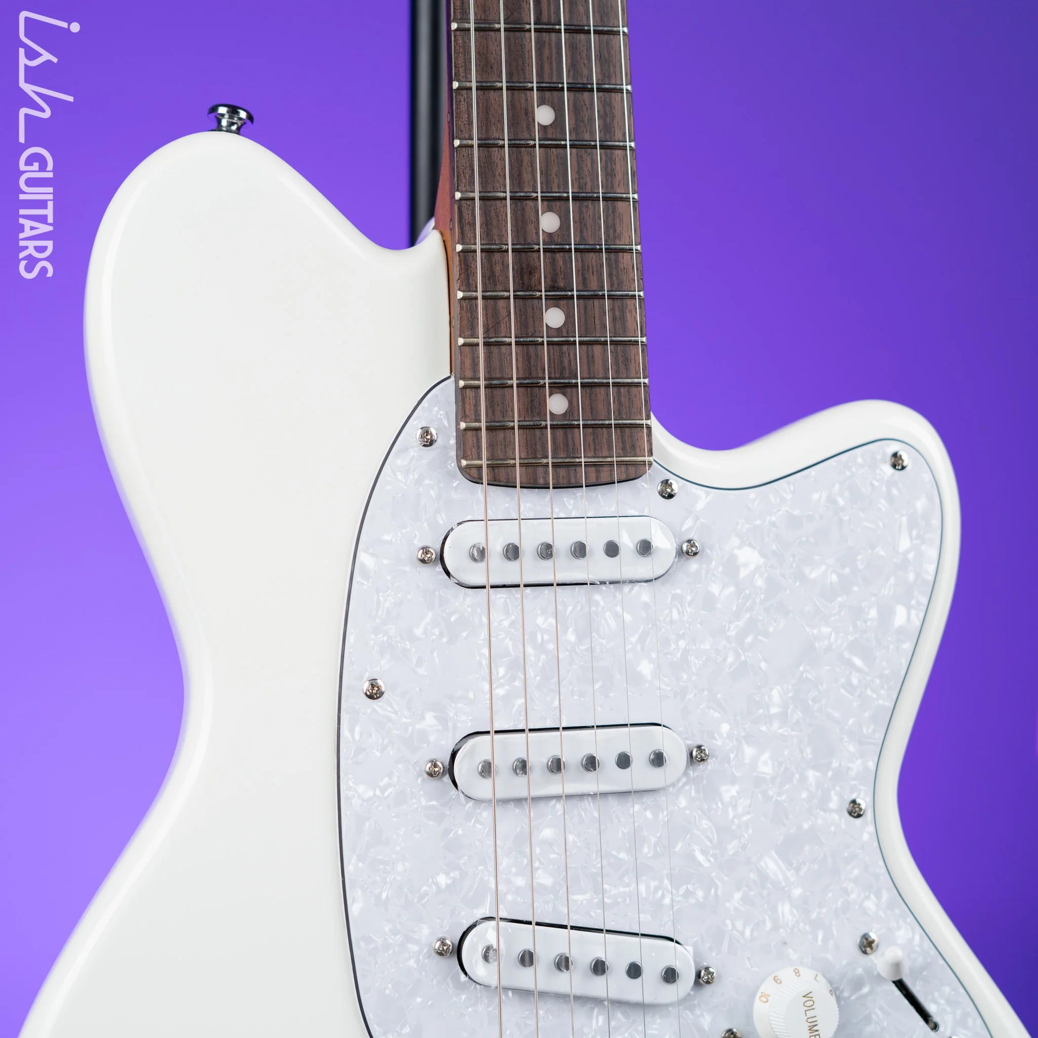 Ibanez Ichika Nito Signature ICHI00 Electric Guitar Vintage White - Image 3