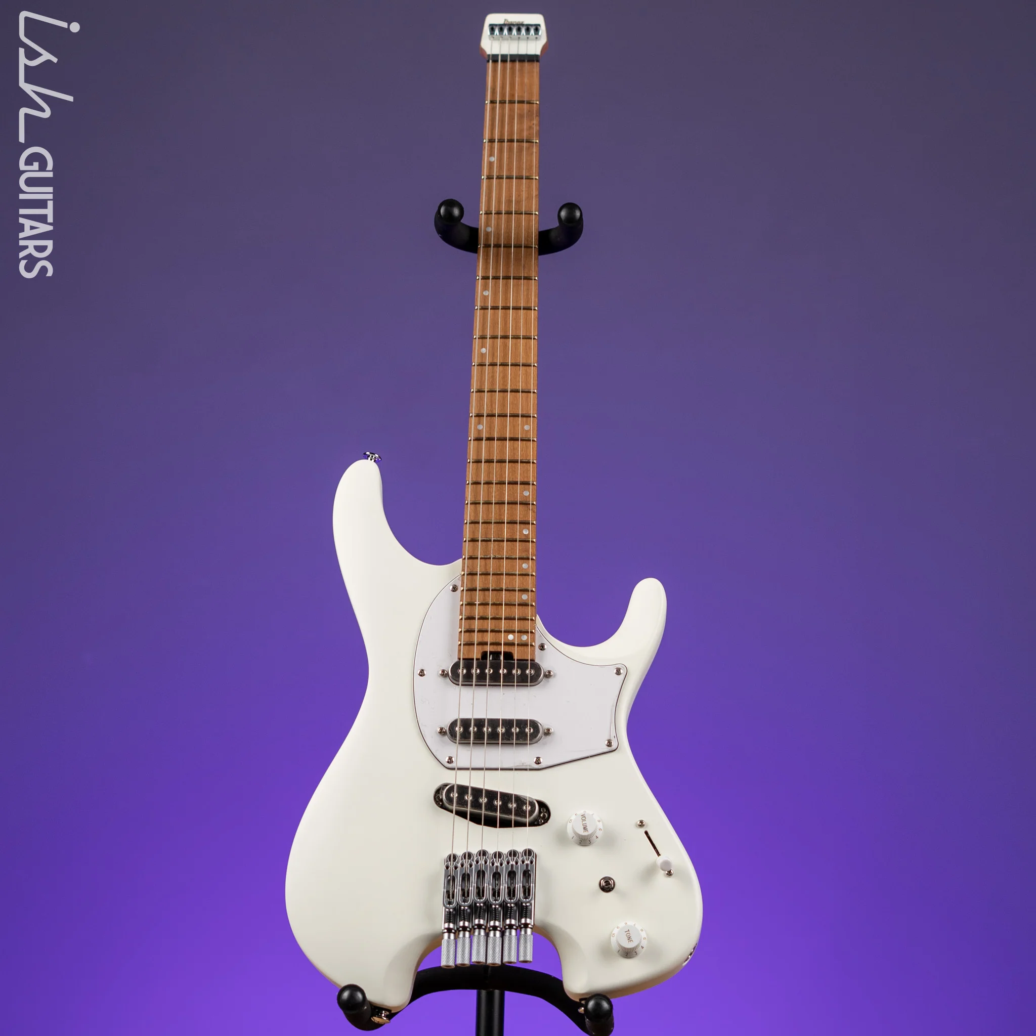 Ibanez Ichika Nito Signature ICHI10 Electric Guitar Vintage White Matte - Image 2