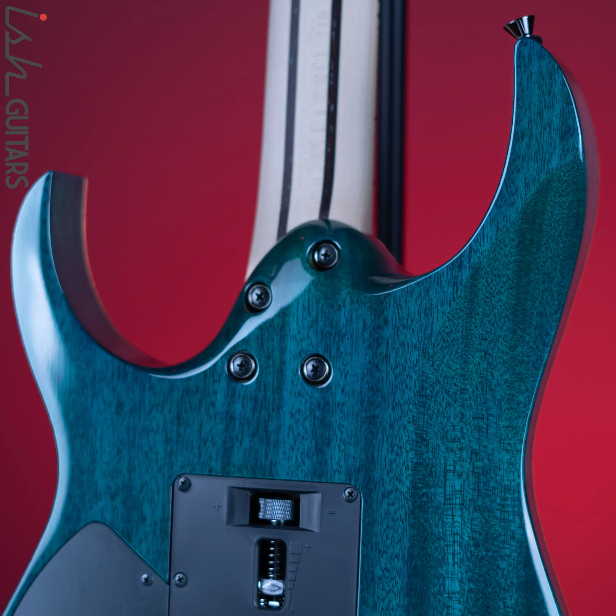 Ibanez J. Custom RG8570Z Electric Guitar Chrysocolla - Image 9
