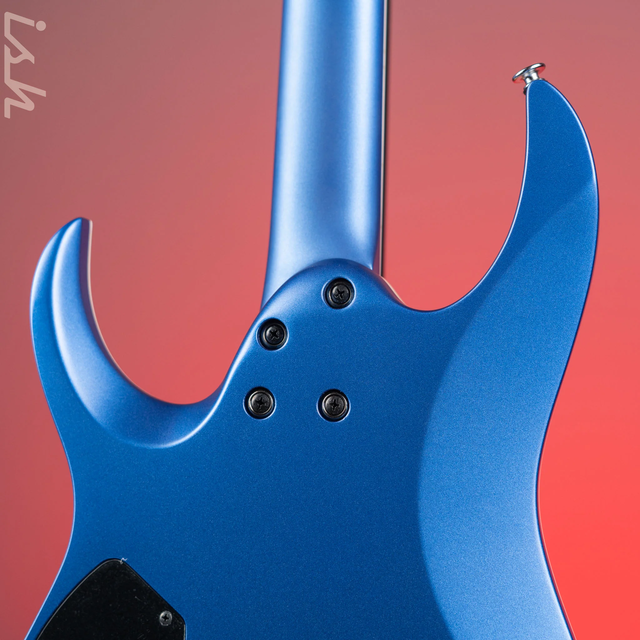 Ibanez JBM9999 Jake Bowen Signature Electric Guitar Azure Metallic Matte Demo - Image 9