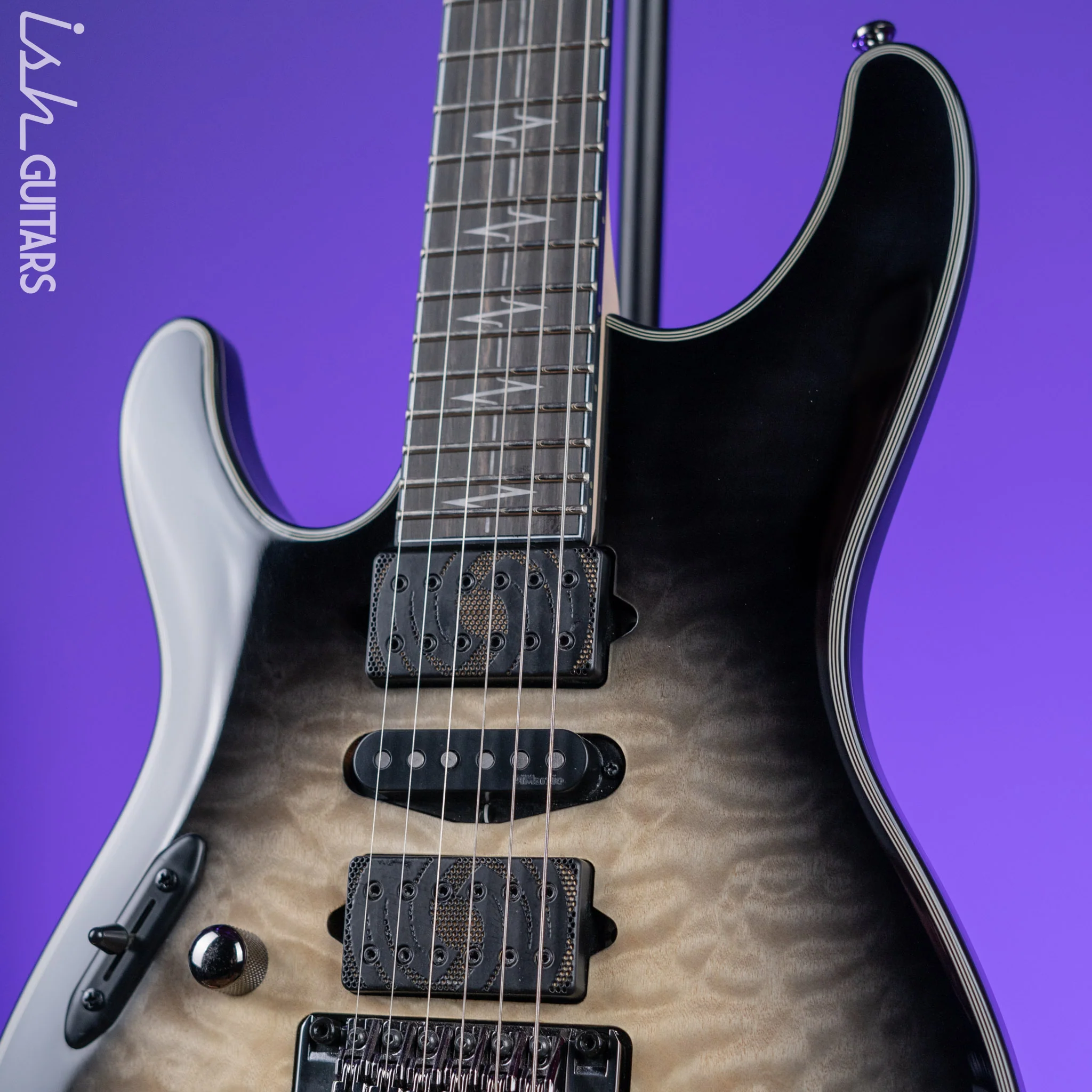 Ibanez JIVA10L Nita Strauss Signature Left-Handed Electric Guitar Deep Space Blonde Demo - Image 3