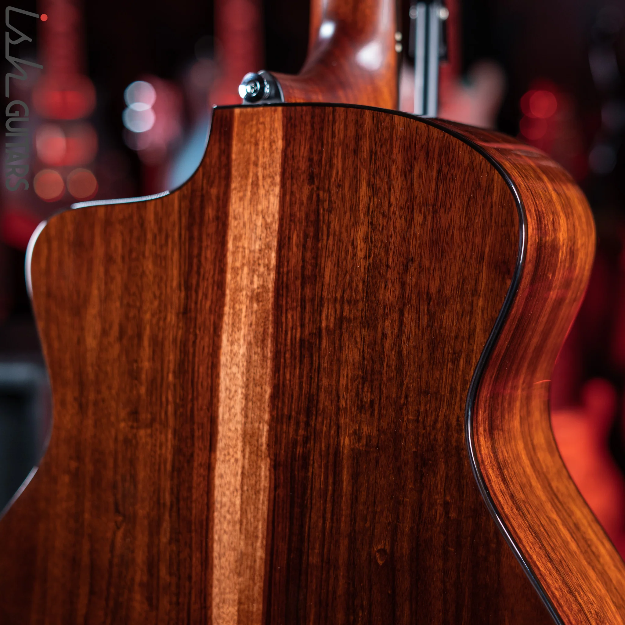 Ibanez John Gomm Signature JGM10 Acoustic-Electric Guitar Black Satin Demo - Image 9