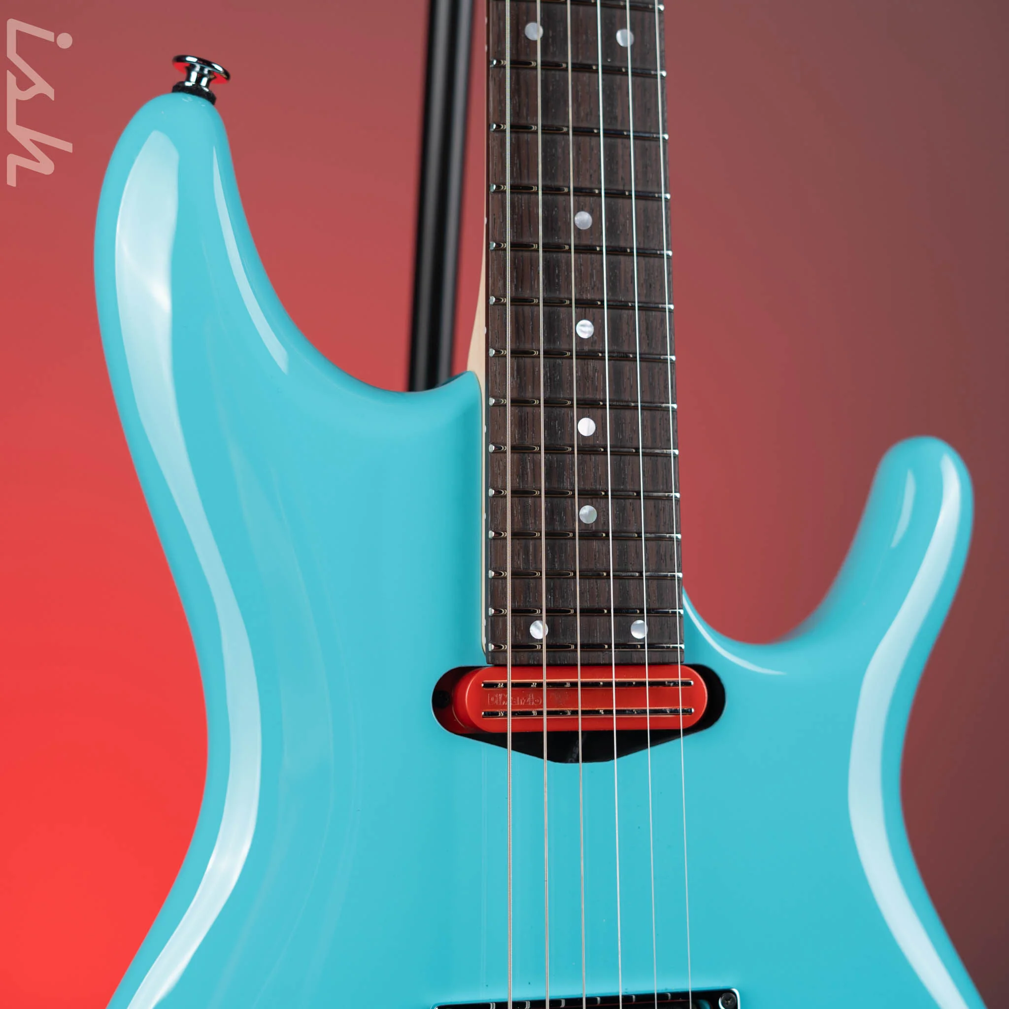 Ibanez JS2410 Joe Satriani Signature Electric Guitar Sky Blue Gloss - Image 3