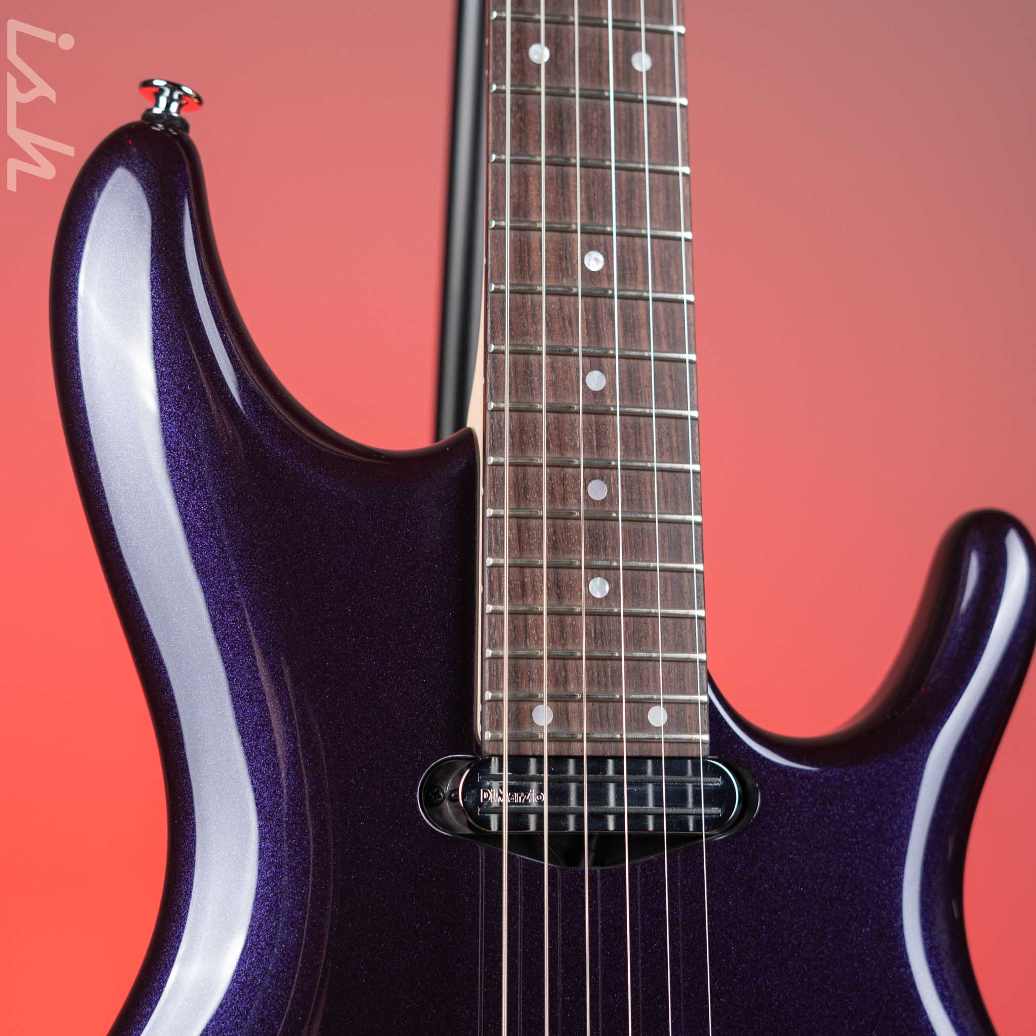 Ibanez JS2450 Joe Satriani Signature Guitar Muscle Car Purple Gloss - Image 3