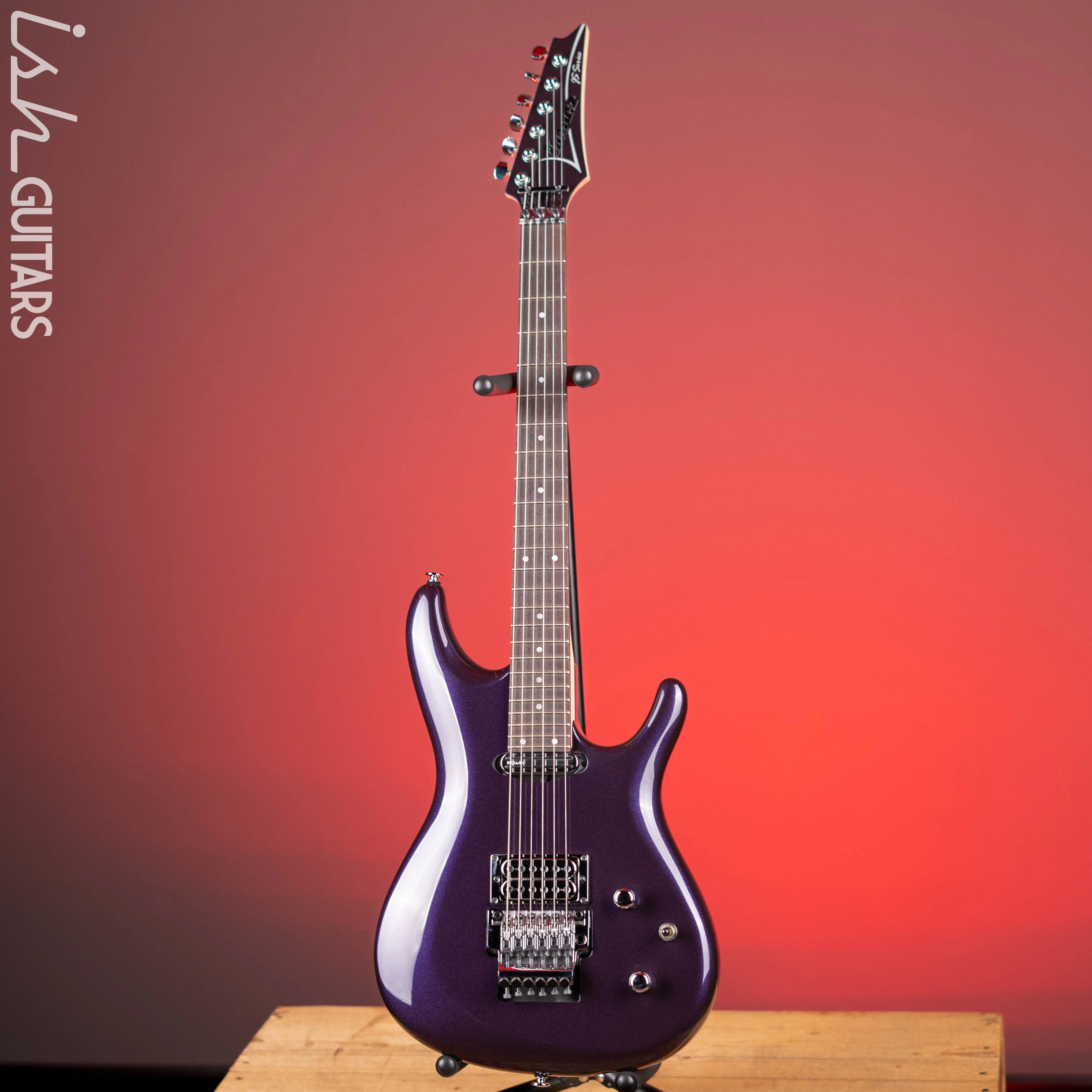 Ibanez JS2450 Joe Satriani Signature Guitar Muscle Car Purple Gloss - Image 2