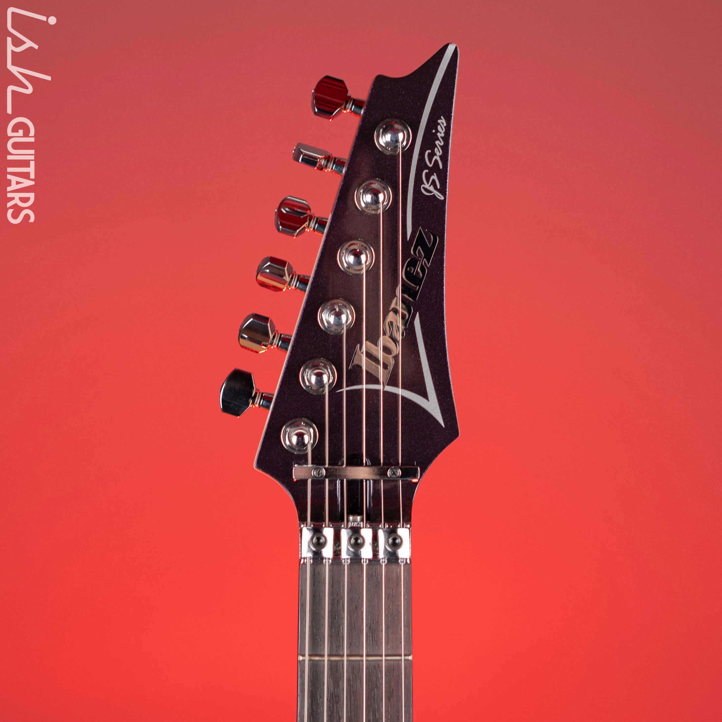 Ibanez JS2450 Joe Satriani Signature Guitar Muscle Car Purple Gloss - Image 5