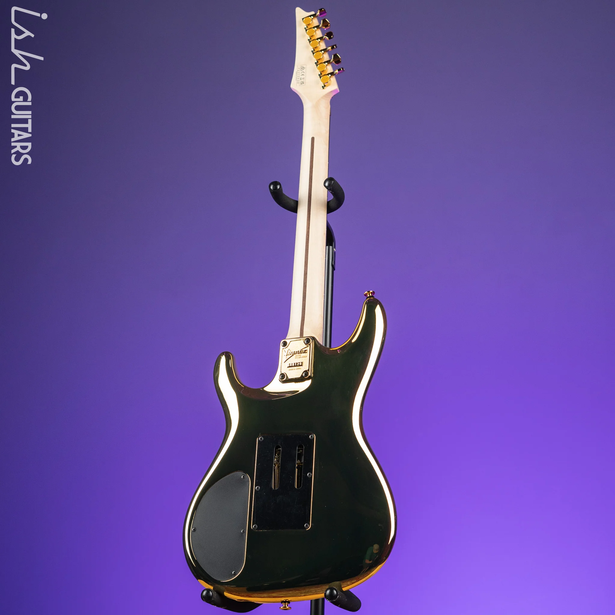 Ibanez JS2GD Joe Satriani Signature Electric Guitar Gold - Image 6