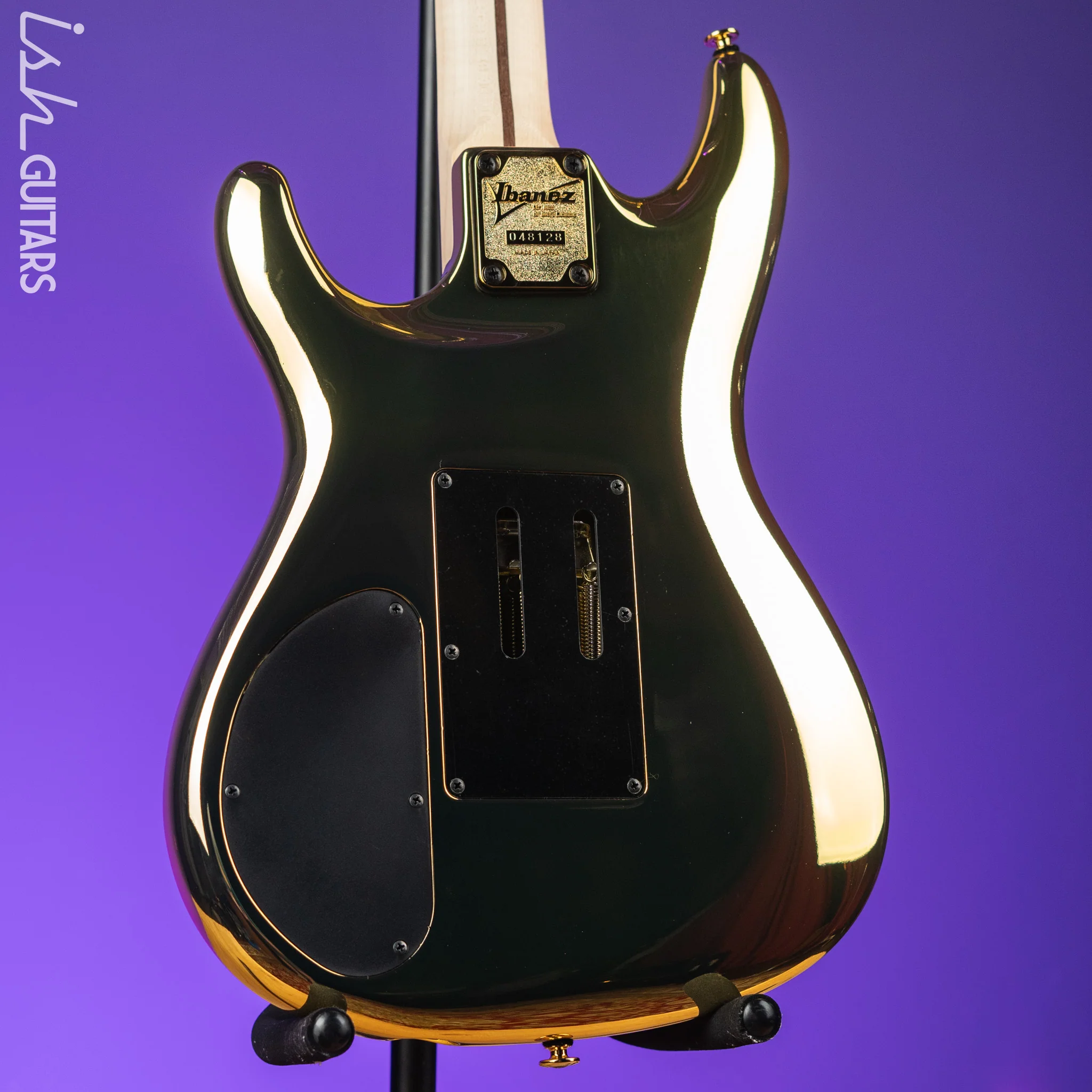Ibanez JS2GD Joe Satriani Signature Electric Guitar Gold - Image 7