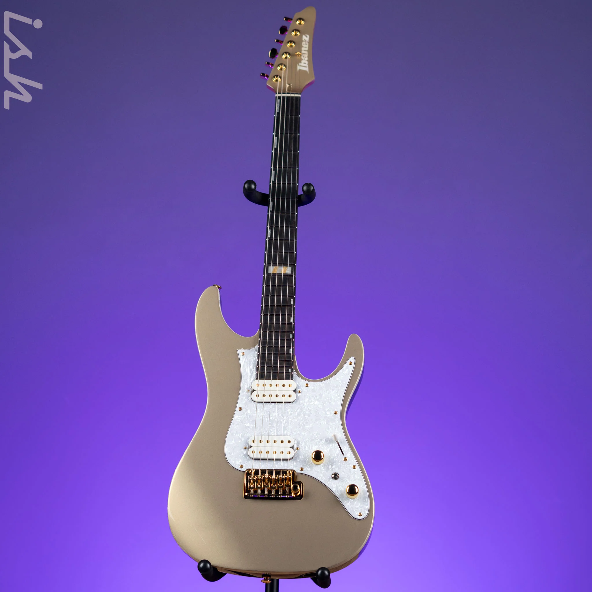 Ibanez KRYS10 Scott LePage Signature Electric Guitar Gold - Image 2