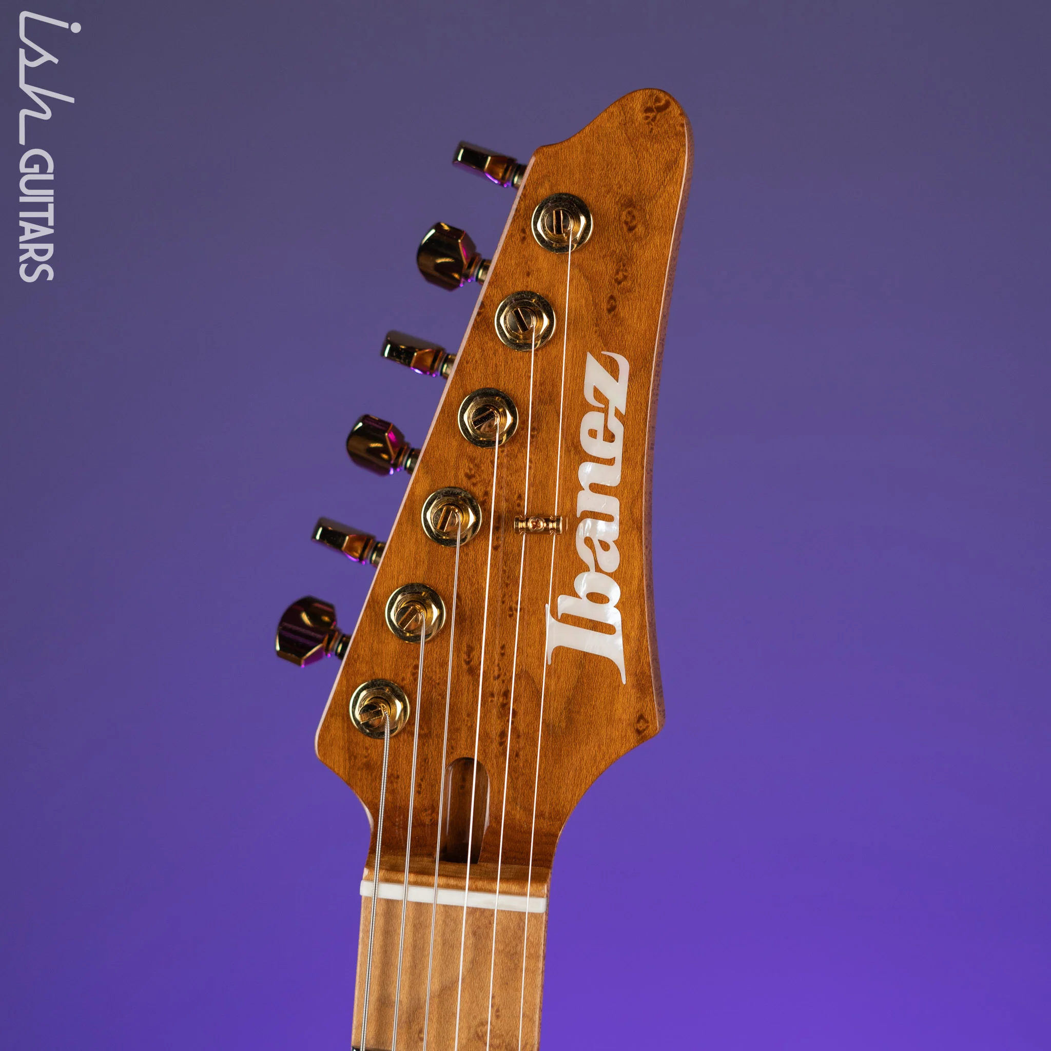 Ibanez LB1 Lari Basilio Signature Prestige Electric Guitar White - Image 5