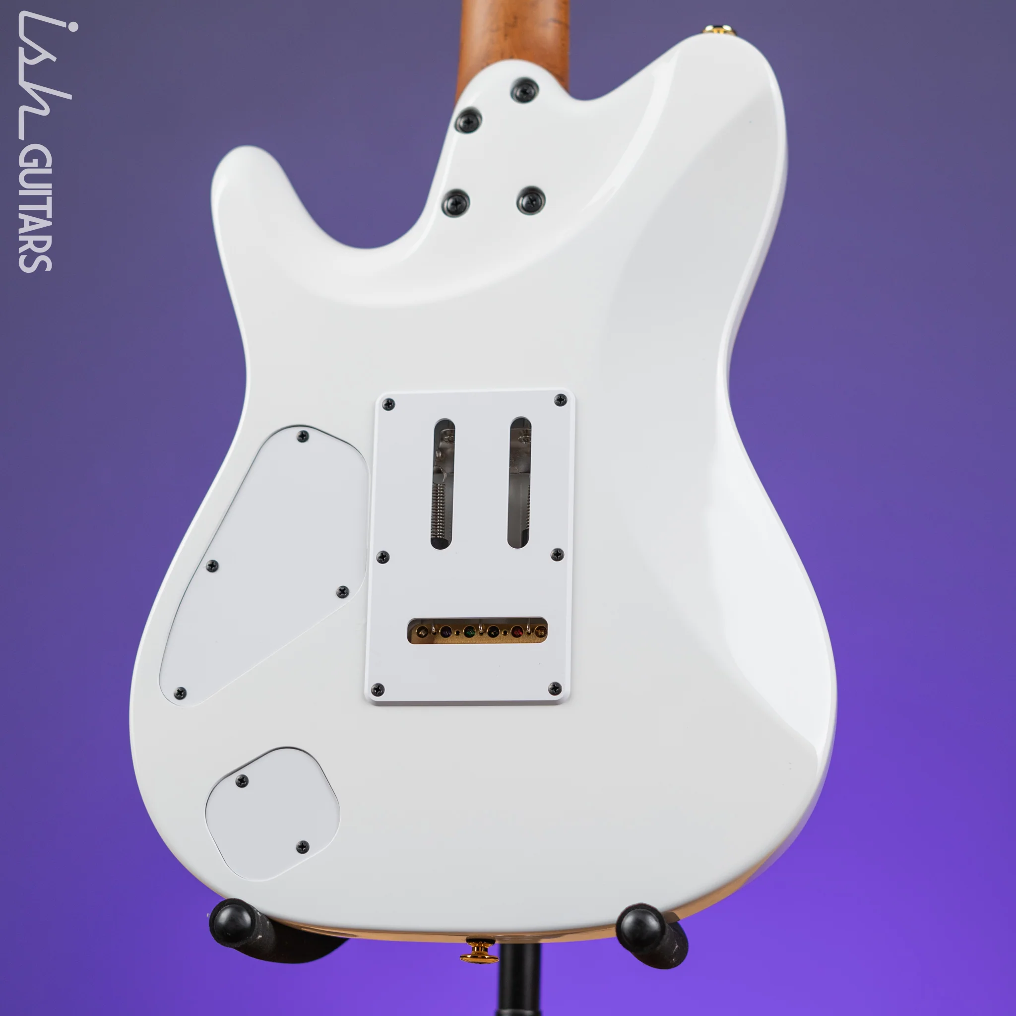 Ibanez LB1 Lari Basilio Signature Prestige Electric Guitar White - Image 7