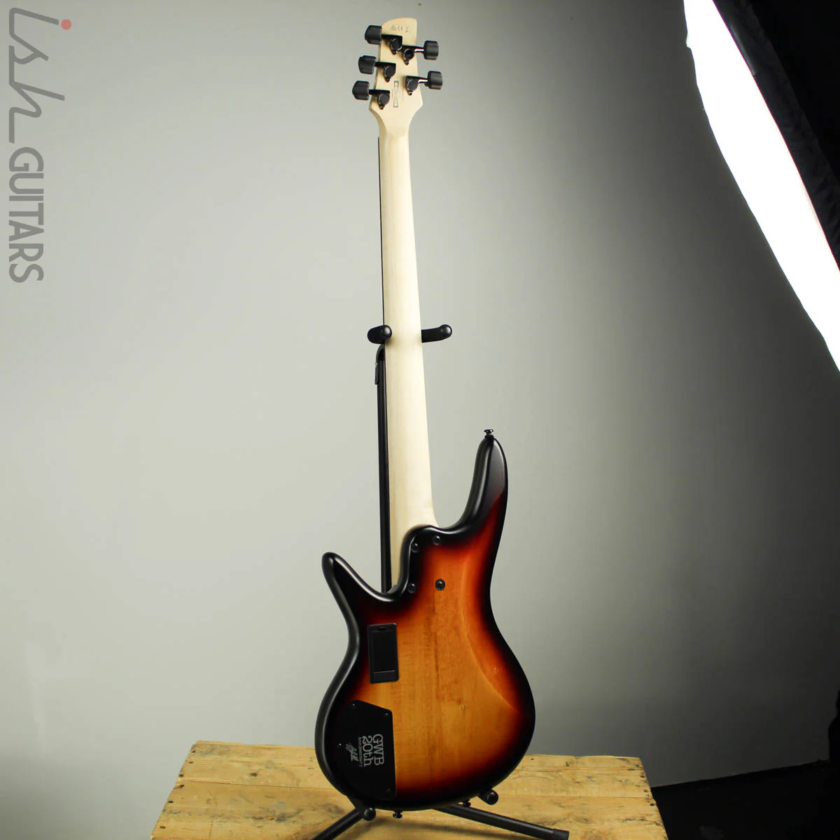 Ibanez Limited Edition Gary Willis GWB20TH 20th Anniversary 5 String Tequila Sunrise Flat - Image 7