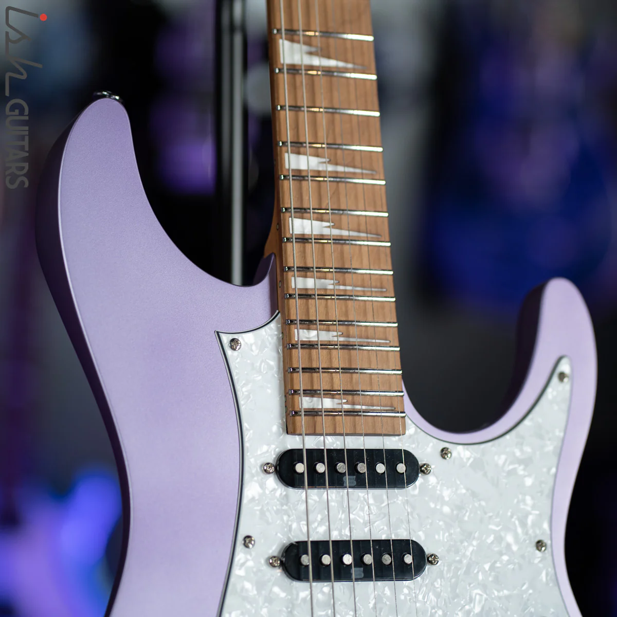Ibanez MAR10 Mario Camarena Lavender Metallic Matte - Image 5