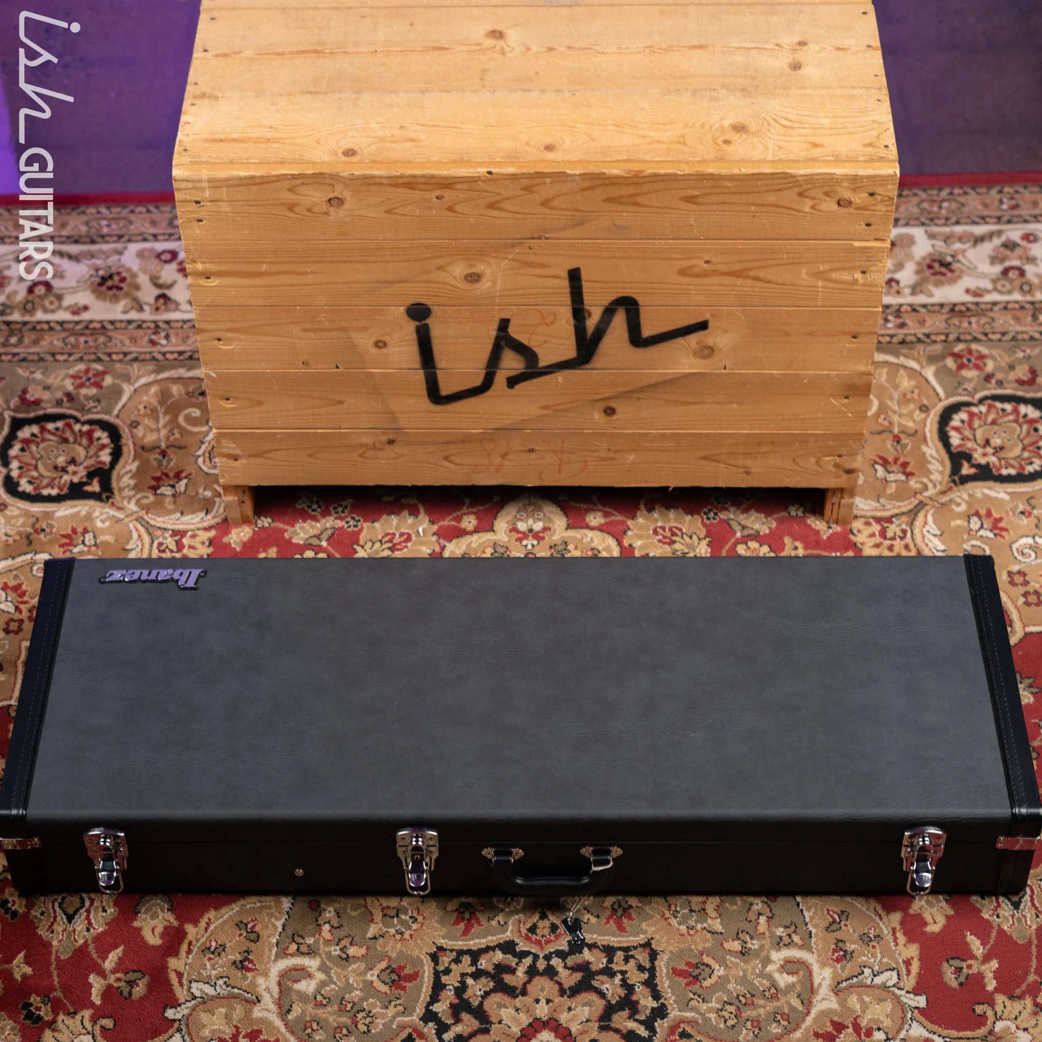Ibanez Mårten Hagström Signature M8M Electric Guitar Weathered Black - Demo - Image 15