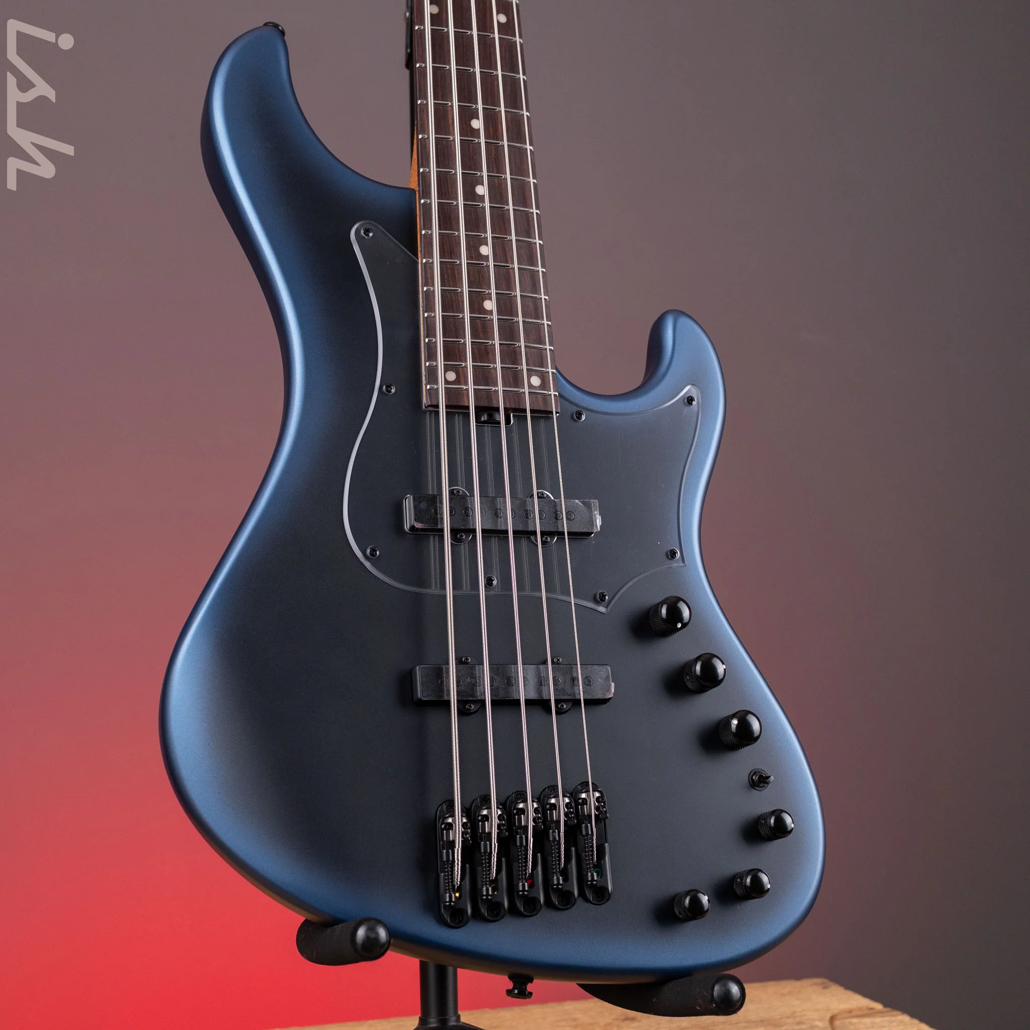 Ibanez MDM1005 5-String Bass Midnight Arctic Ocean Matte Demo