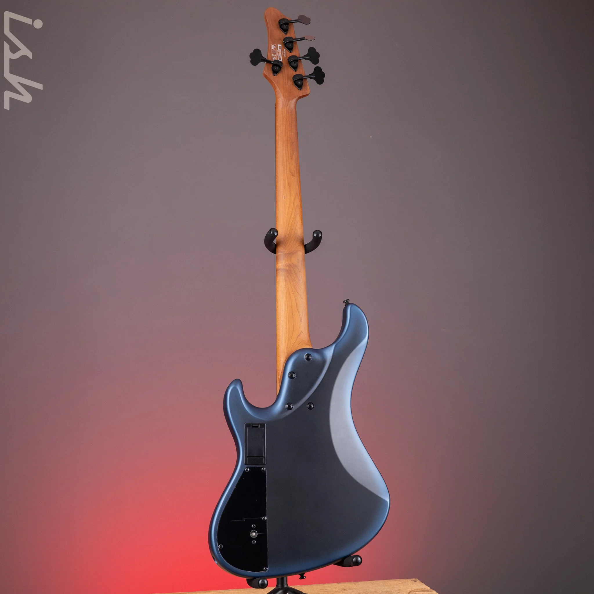 Ibanez MDM1005 5-String Bass Midnight Arctic Ocean Matte Demo - Image 9