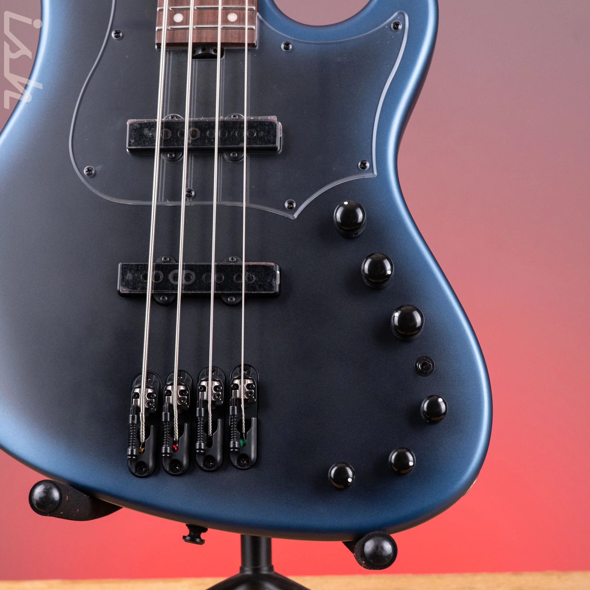 Ibanez Mode MDM1000 4-String Bass Midnight Arctic Ocean Matte - Image 5