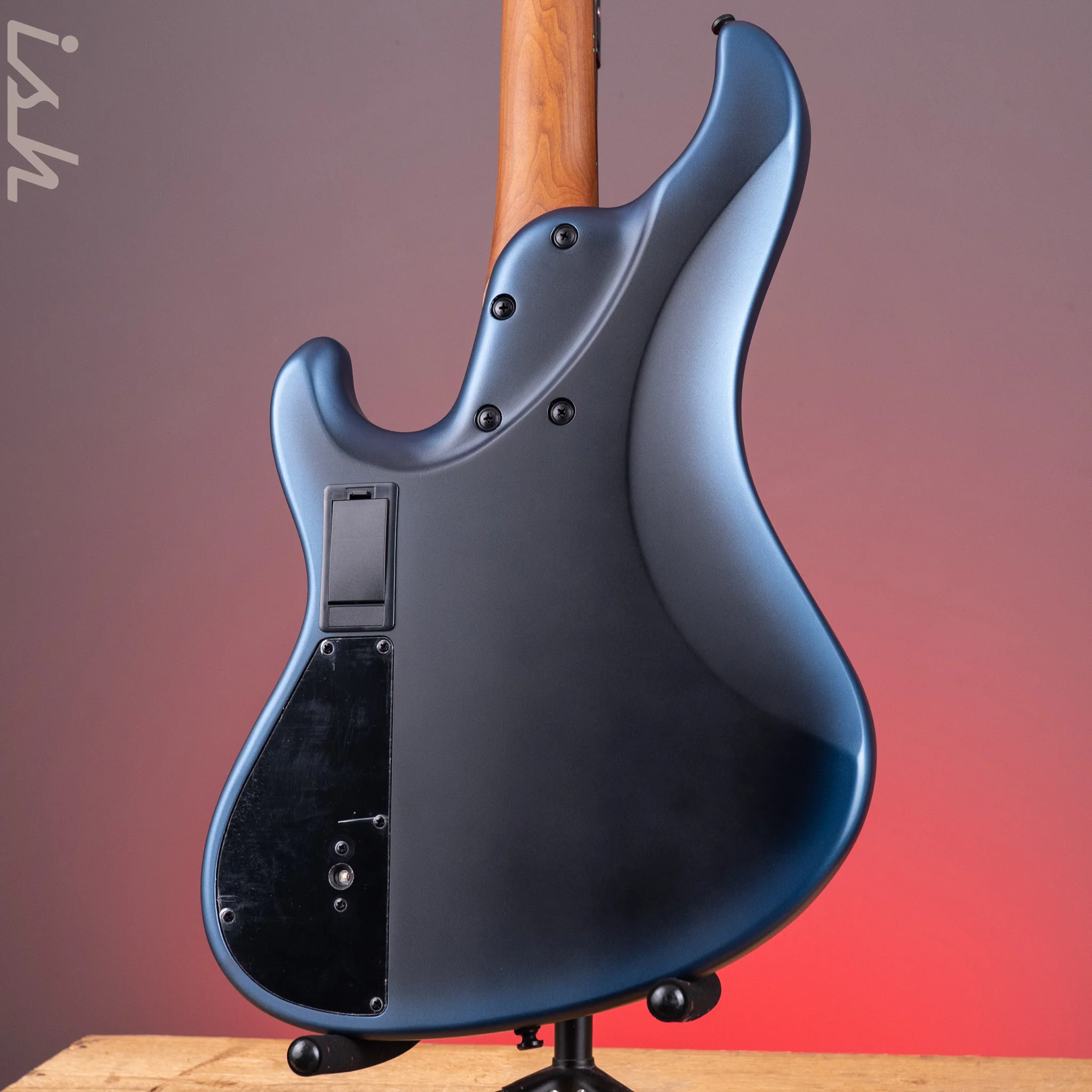 Ibanez Mode MDM1000 4-String Bass Midnight Arctic Ocean Matte - Image 9