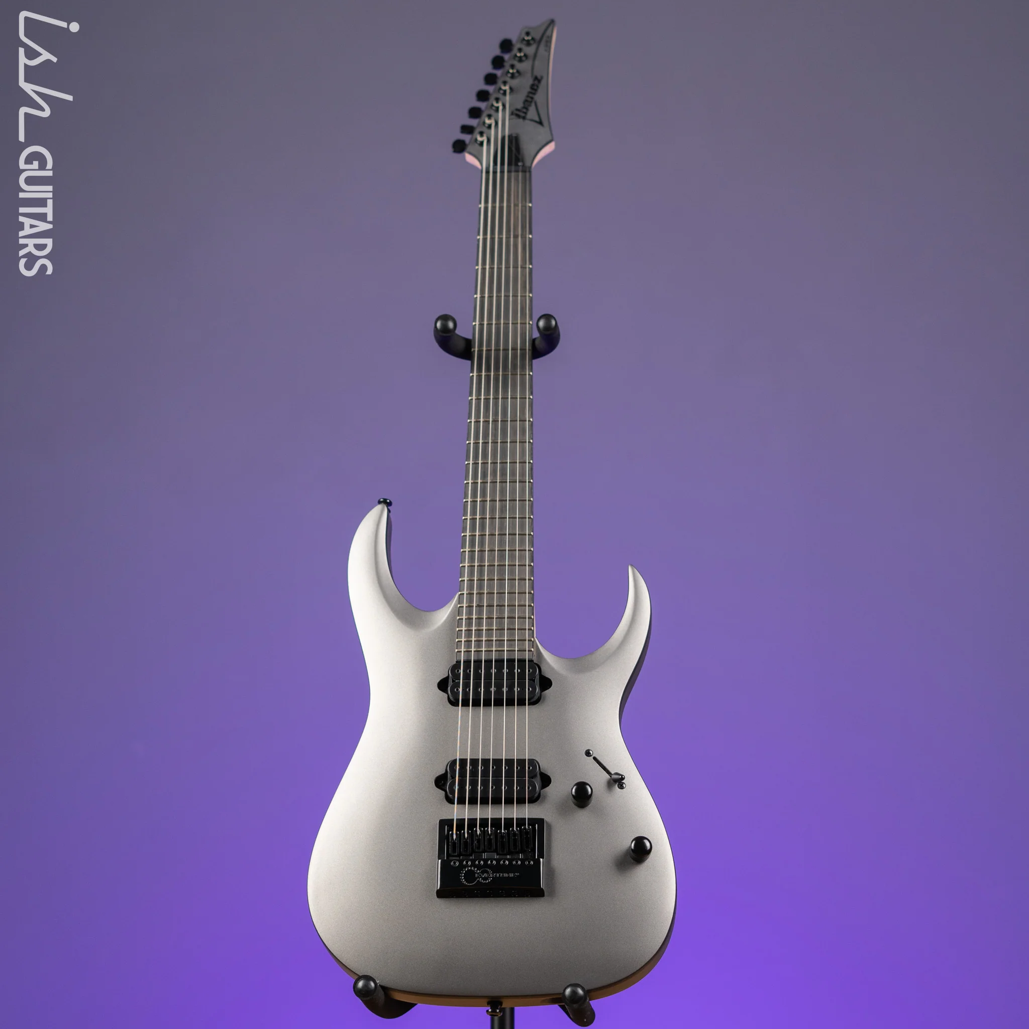 Ibanez Munky APEX30 Signature 7-String Electric Guitar Metallic Grey Matte - Image 2