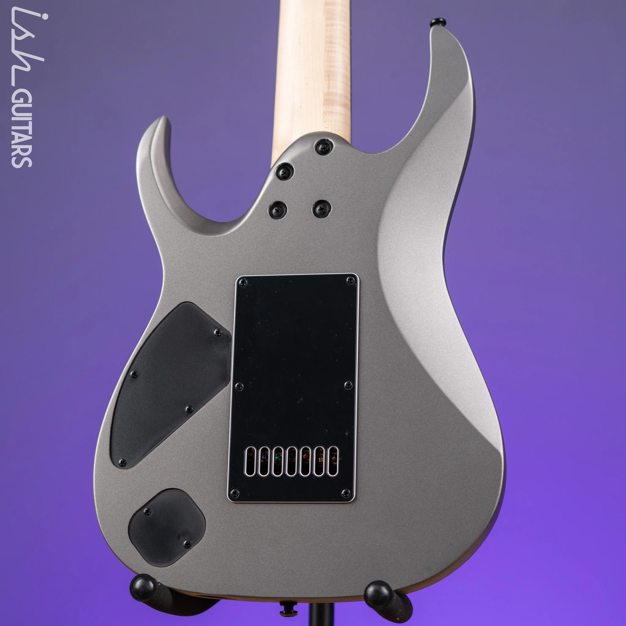 Ibanez Munky APEX30 Signature 7-String Electric Guitar Metallic Grey Matte - Image 7
