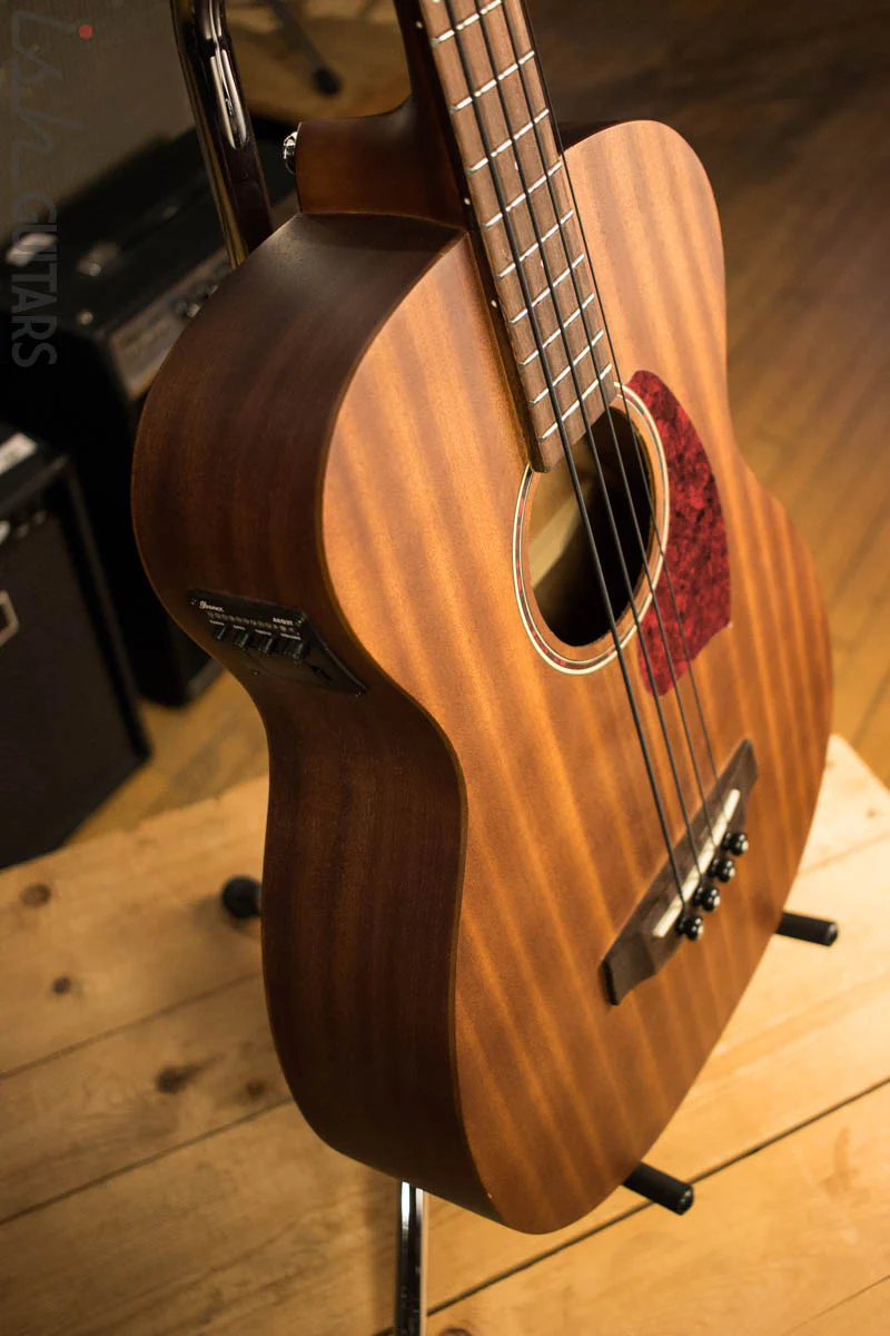 Ibanez PCBE12MH Open Pore Natural Acoustic Bass - Image 6