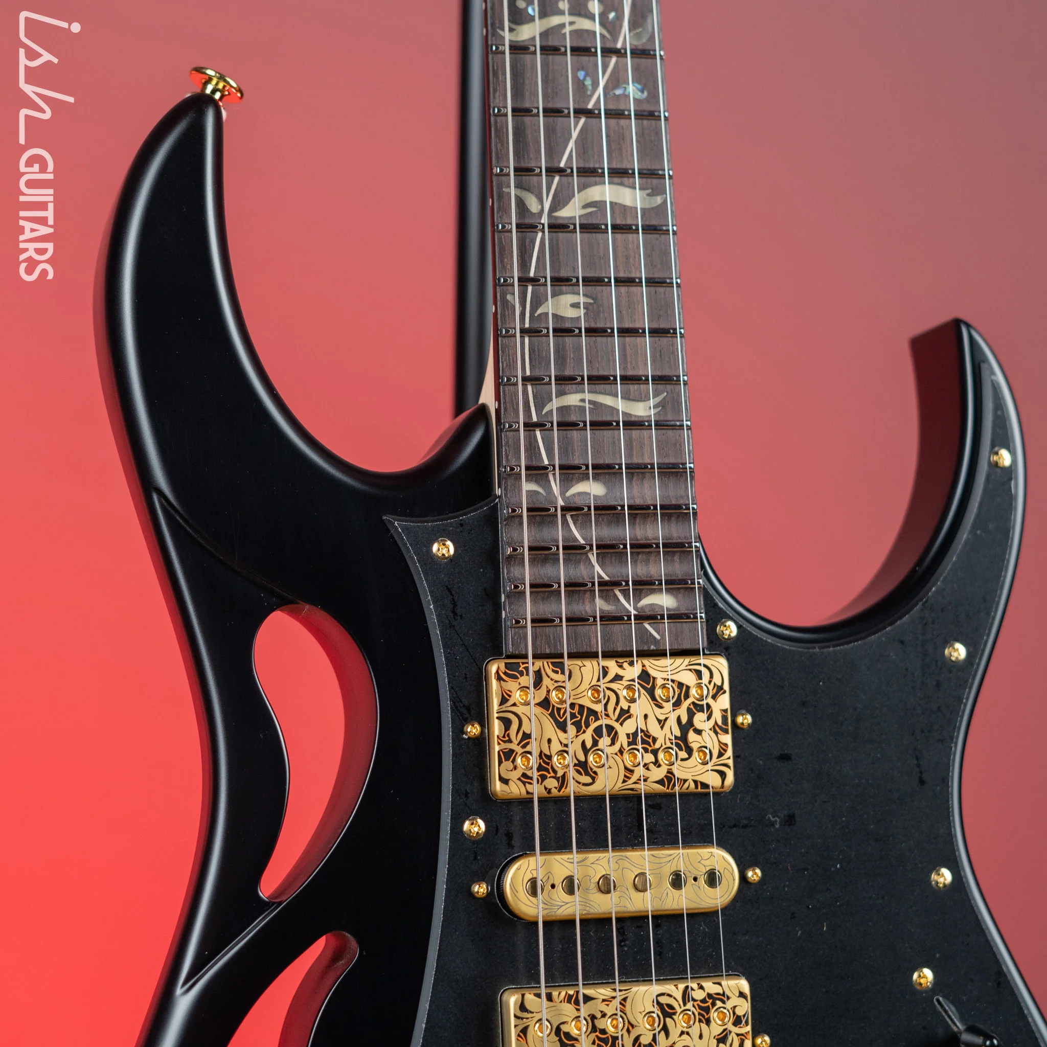Ibanez PIA3761 Steve Vai Signature Onyx Black - Image 3