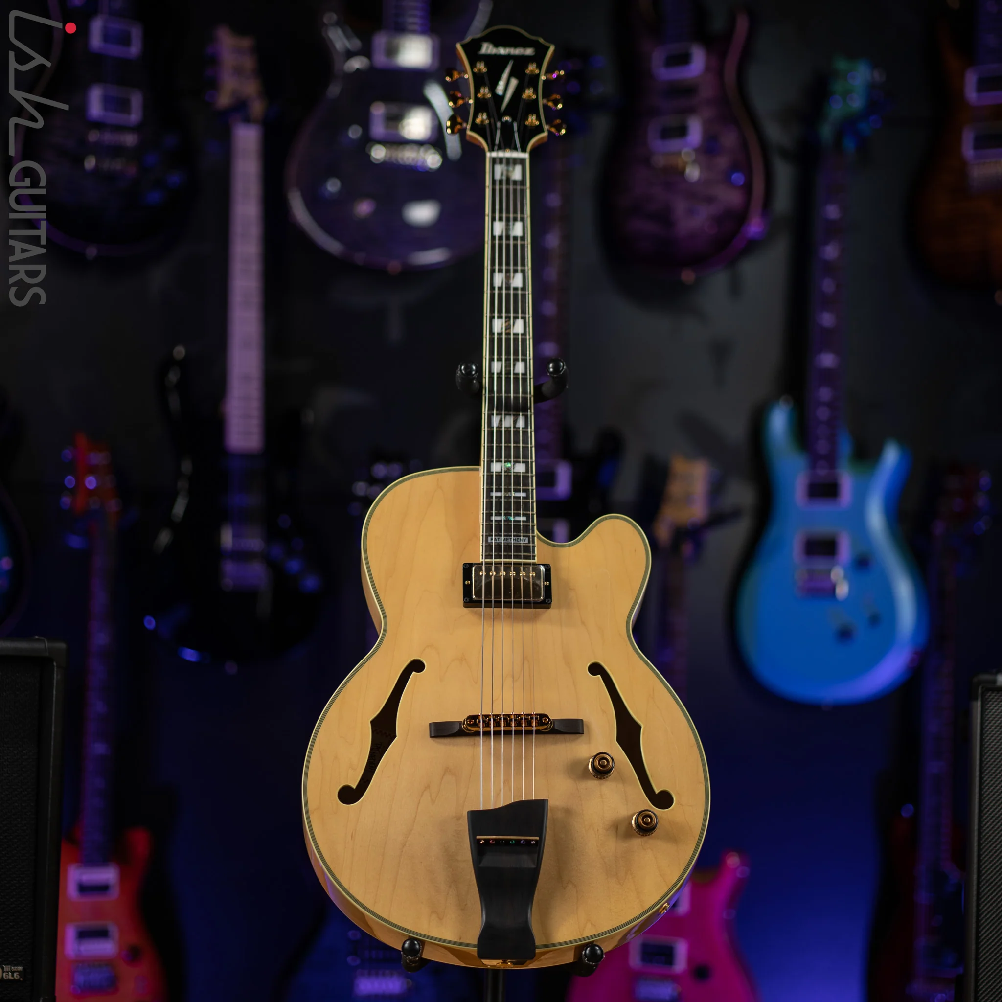 Ibanez PM200 Pat Metheny Signature Hollowbody Natural - Image 2