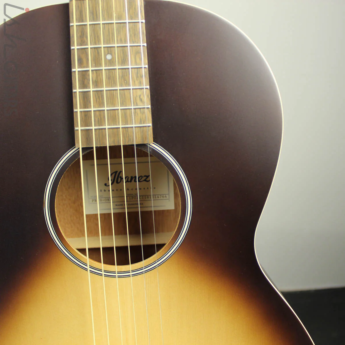Ibanez PN19 Parlor Open Pore Natural Burst - Image 4