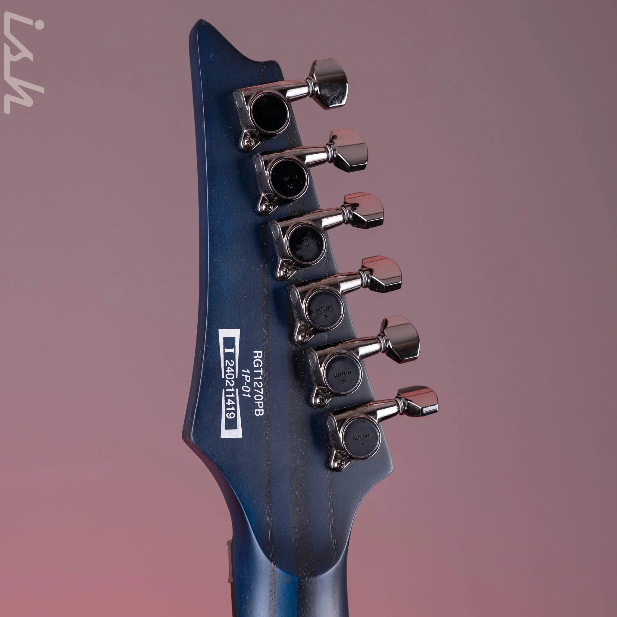 Ibanez Premium RGT1270PB Electric Guitar Blue Starburst Flat Demo - Image 10