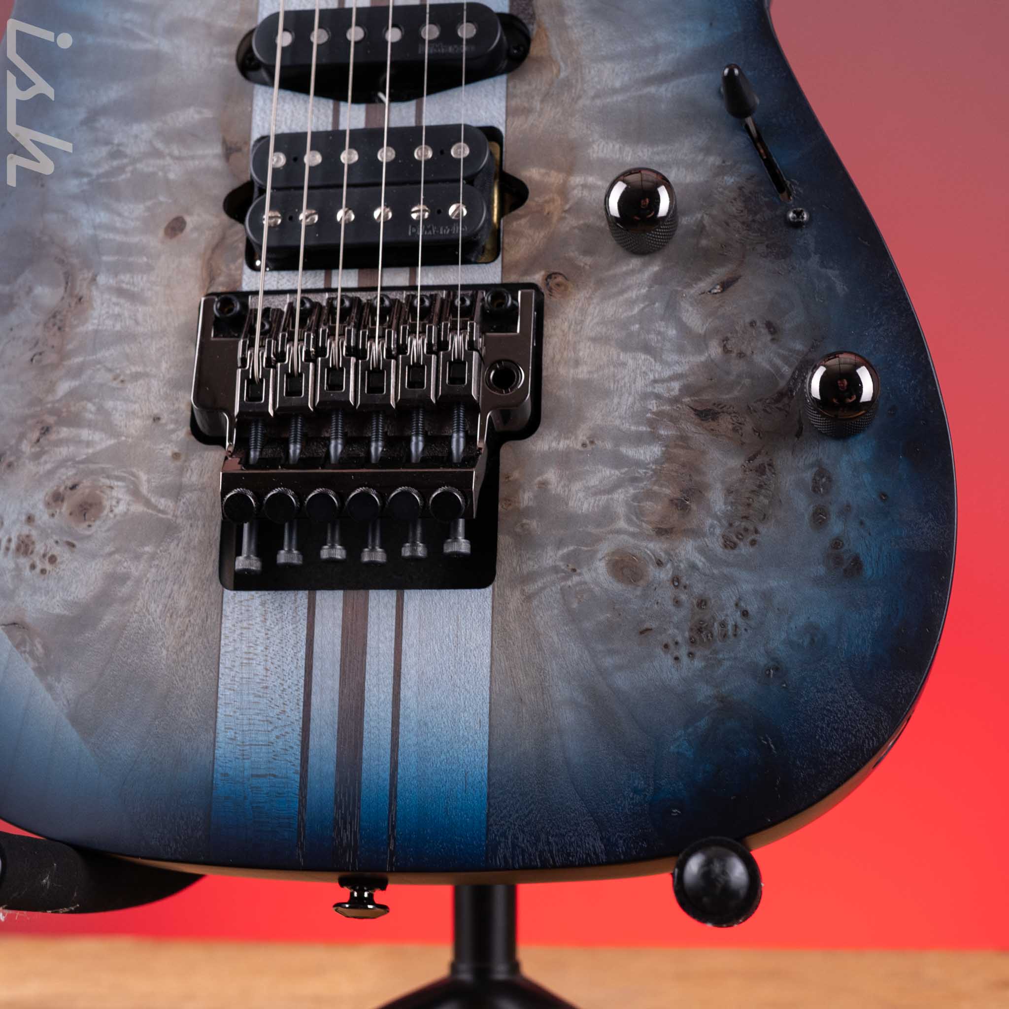 Ibanez Premium RGT1270PB Electric Guitar Blue Starburst Flat Demo - Image 4