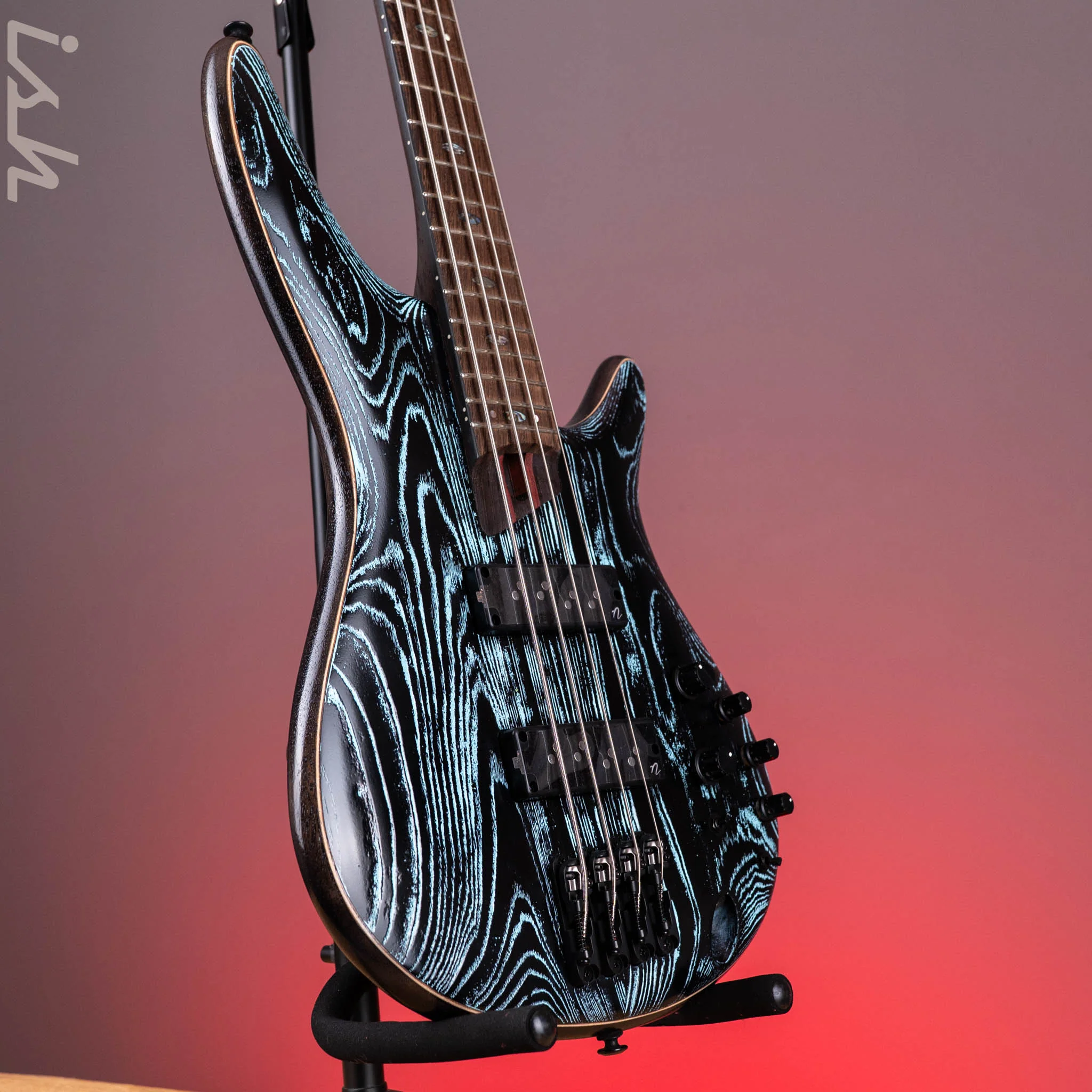 Ibanez Premium SR1320SB 4-String Bass Aqua Wave Low Gloss - Image 3