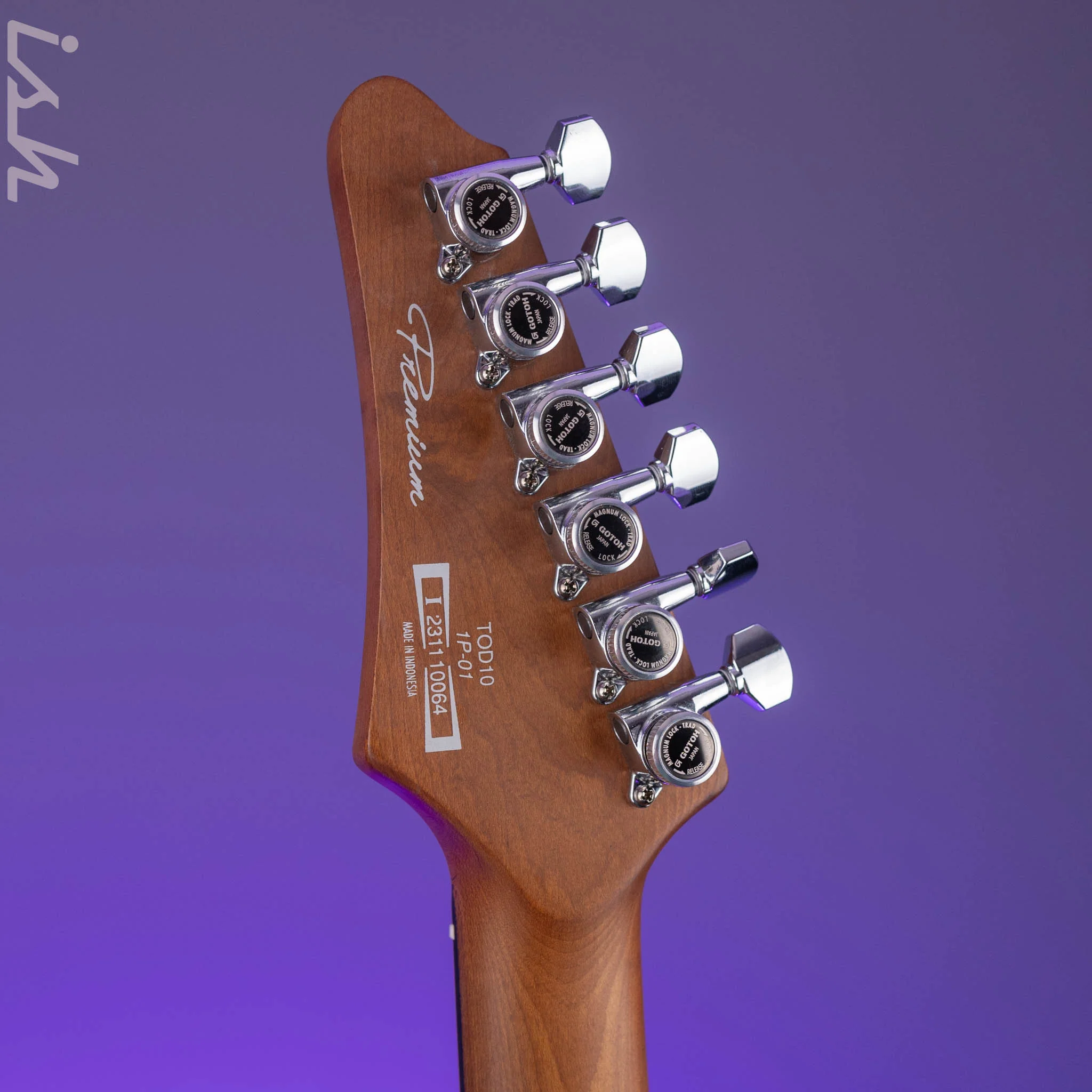Ibanez Premium TOD10 Tim Henson Signature Electric Guitar Classic Silver Demo - Image 11