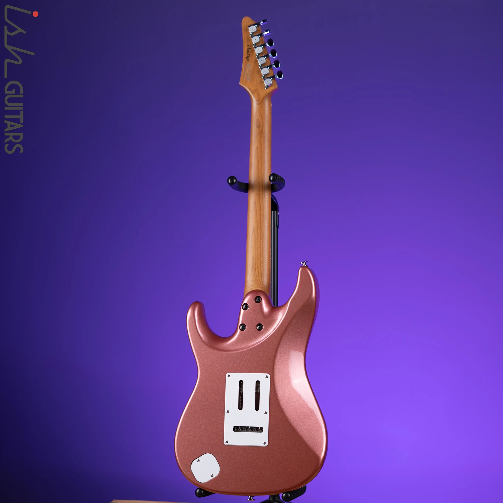 Ibanez Prestige AZ2204 Electric Guitar Hazy Rose Metallic - Image 6