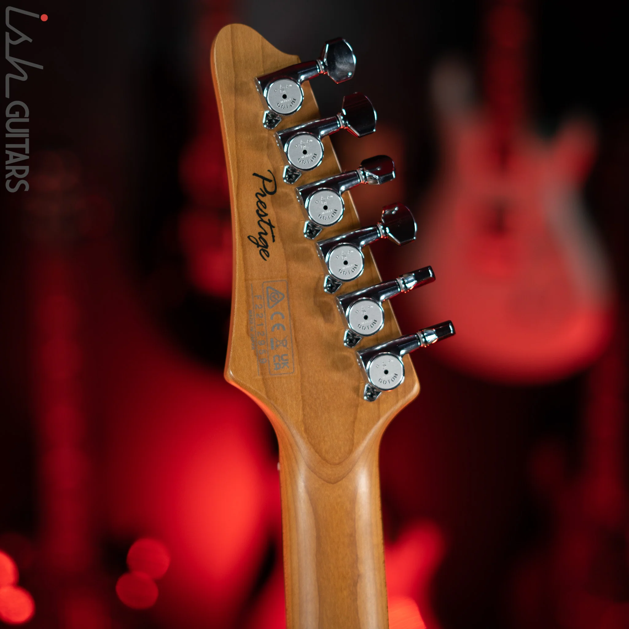 Ibanez Prestige AZ2204 Electric Guitar Ice Blue Metallic - Image 11