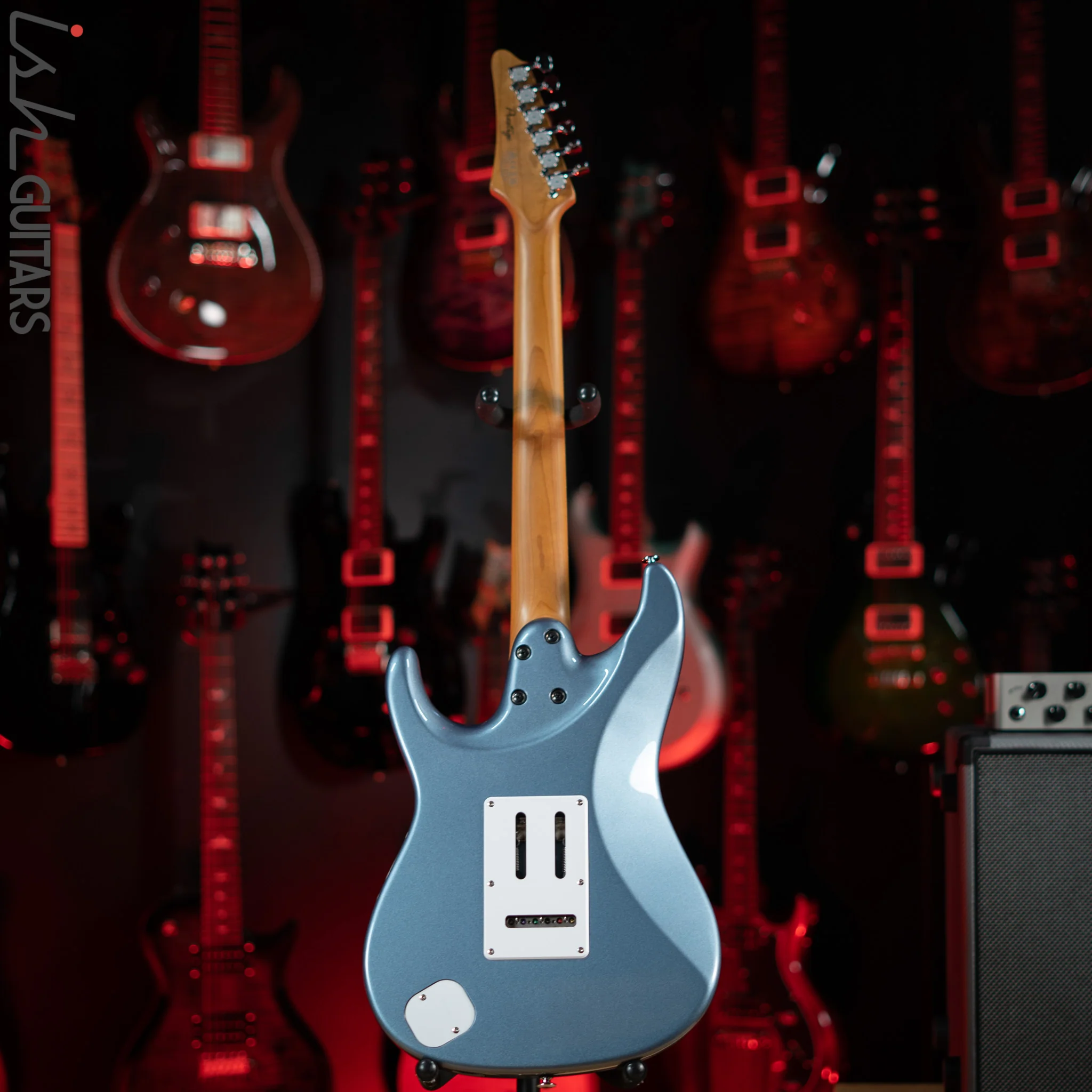 Ibanez Prestige AZ2204 Electric Guitar Ice Blue Metallic - Image 7