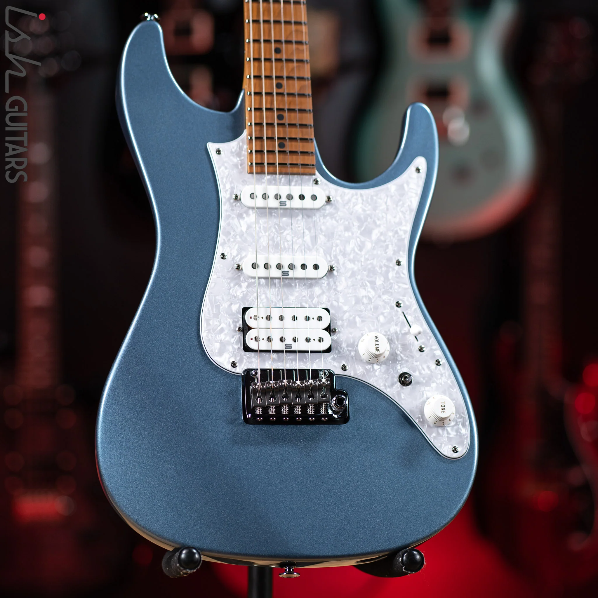 Ibanez Prestige AZ2204 Electric Guitar Ice Blue Metallic