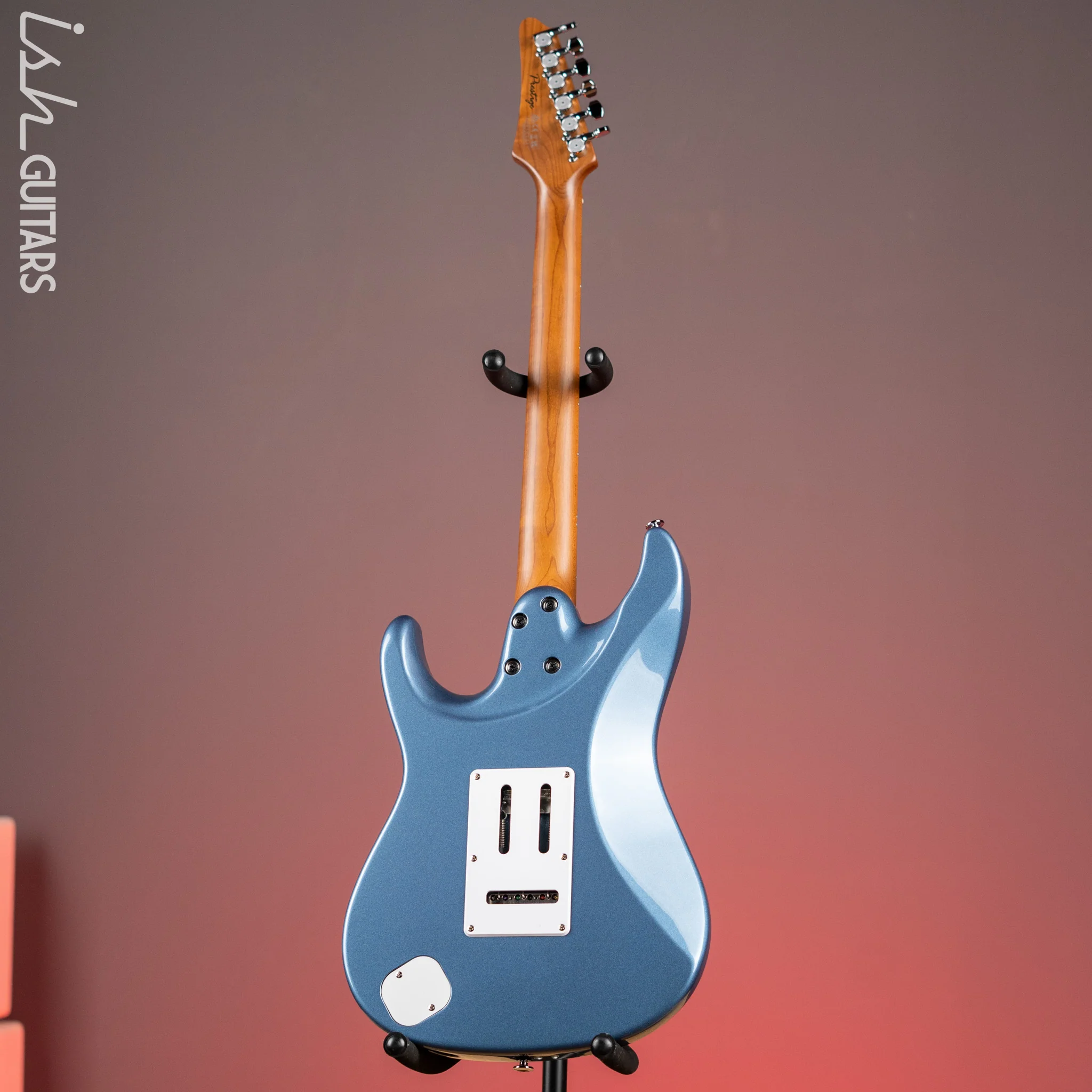 Ibanez Prestige AZ2204 Electric Guitar Ice Blue Metallic - Image 6
