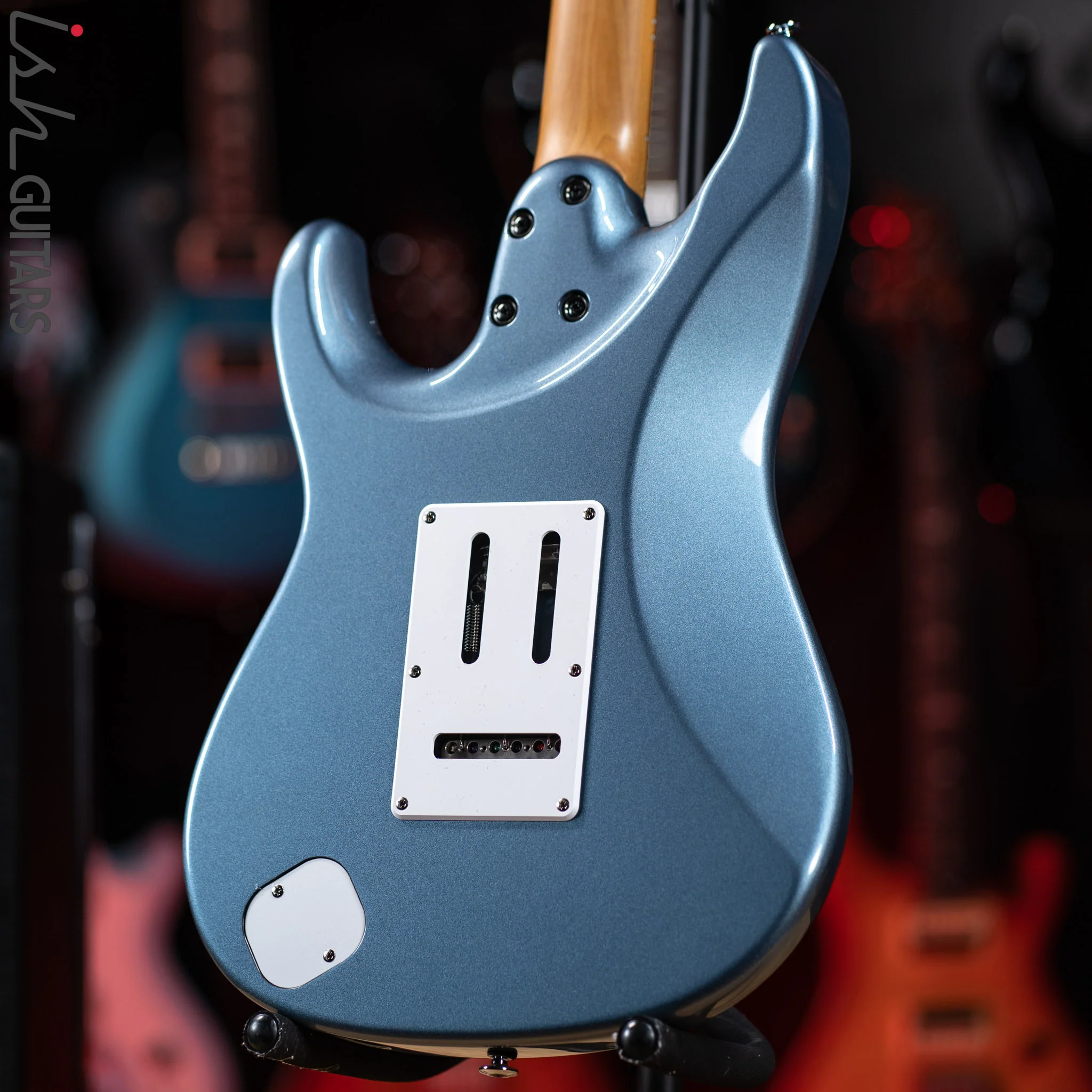 Ibanez Prestige AZ2204 Electric Guitar Ice Blue Metallic - Image 8