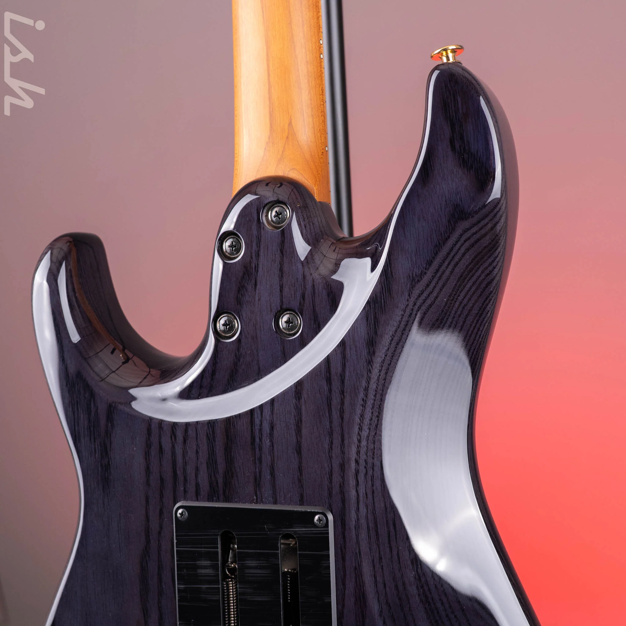 Ibanez Prestige AZ2204AG Transparent Gray Burst Electric Guitar - Image 10