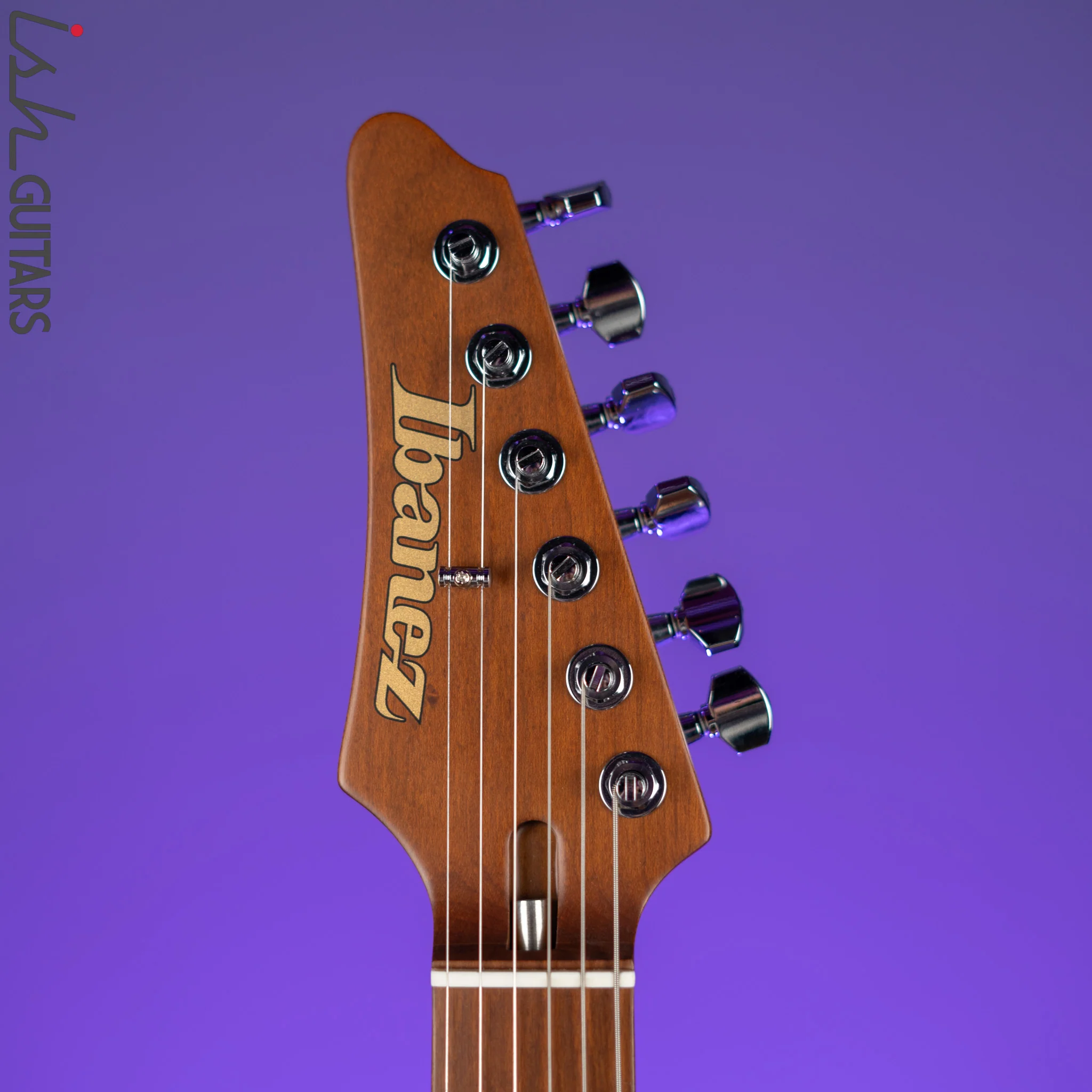 Ibanez Prestige AZ2402L Left Handed Electric Guitar Tri Fade Burst Flat - Image 6
