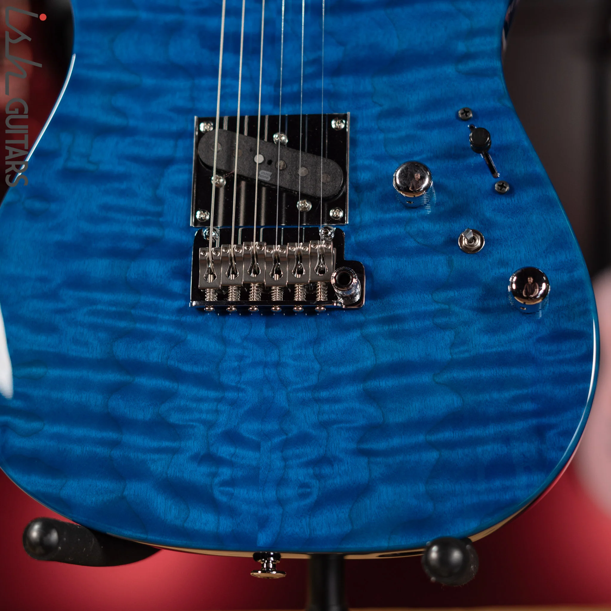 Ibanez Prestige AZS2200Q Royal Blue Sapphire - Image 4