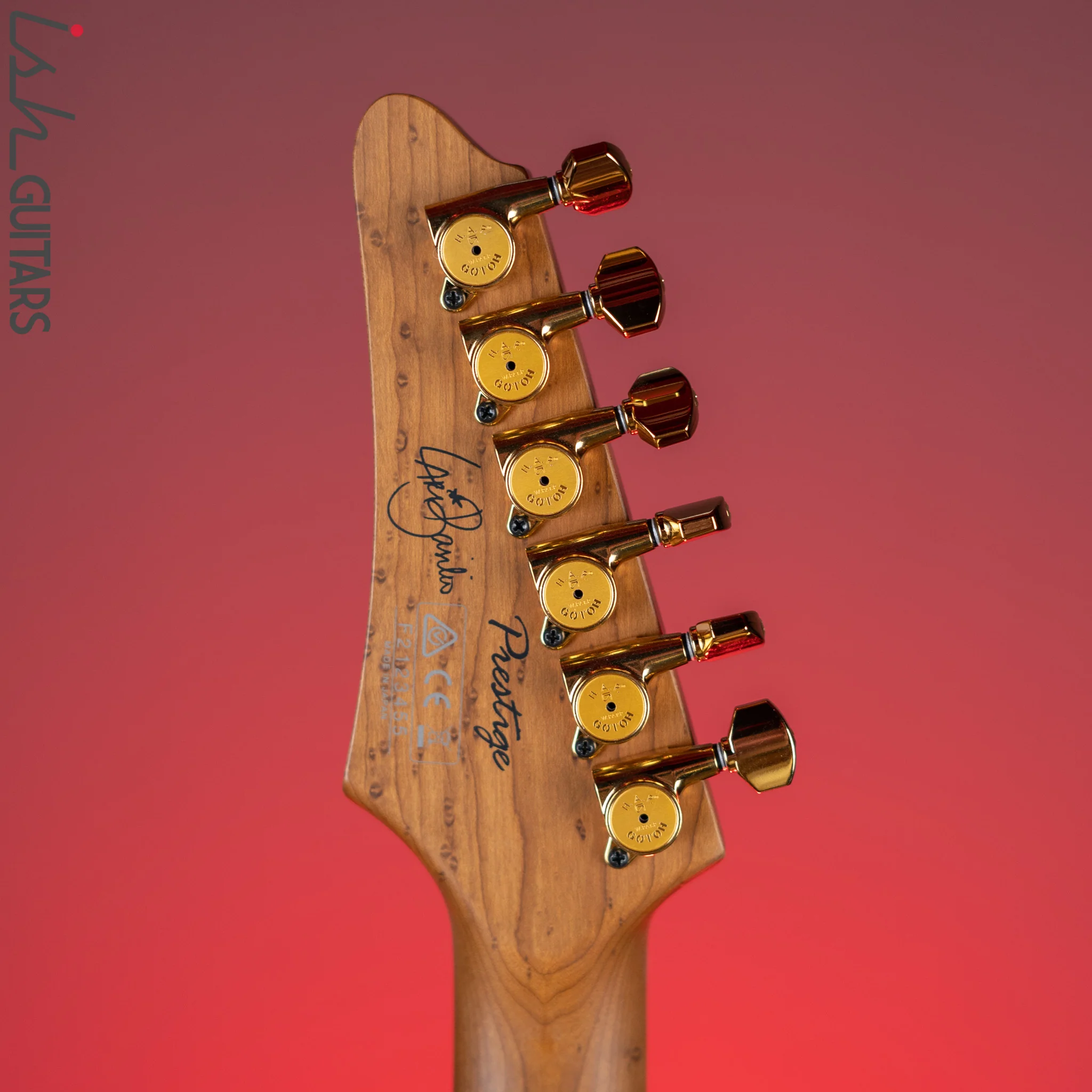 Ibanez Prestige LB1 Lari Basilio Signature Guitar Violet Demo - Image 12