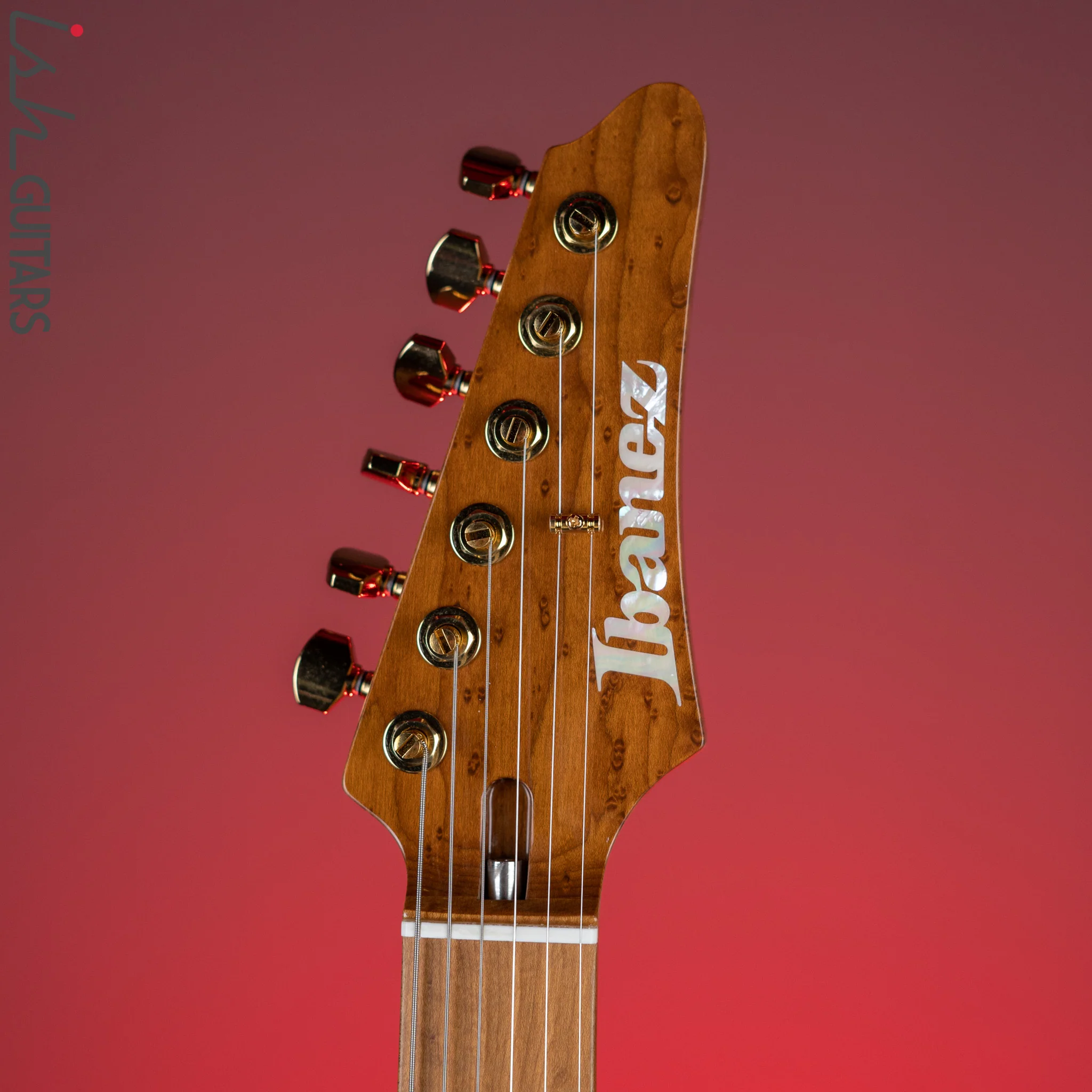 Ibanez Prestige LB1 Lari Basilio Signature Guitar Violet Demo - Image 7