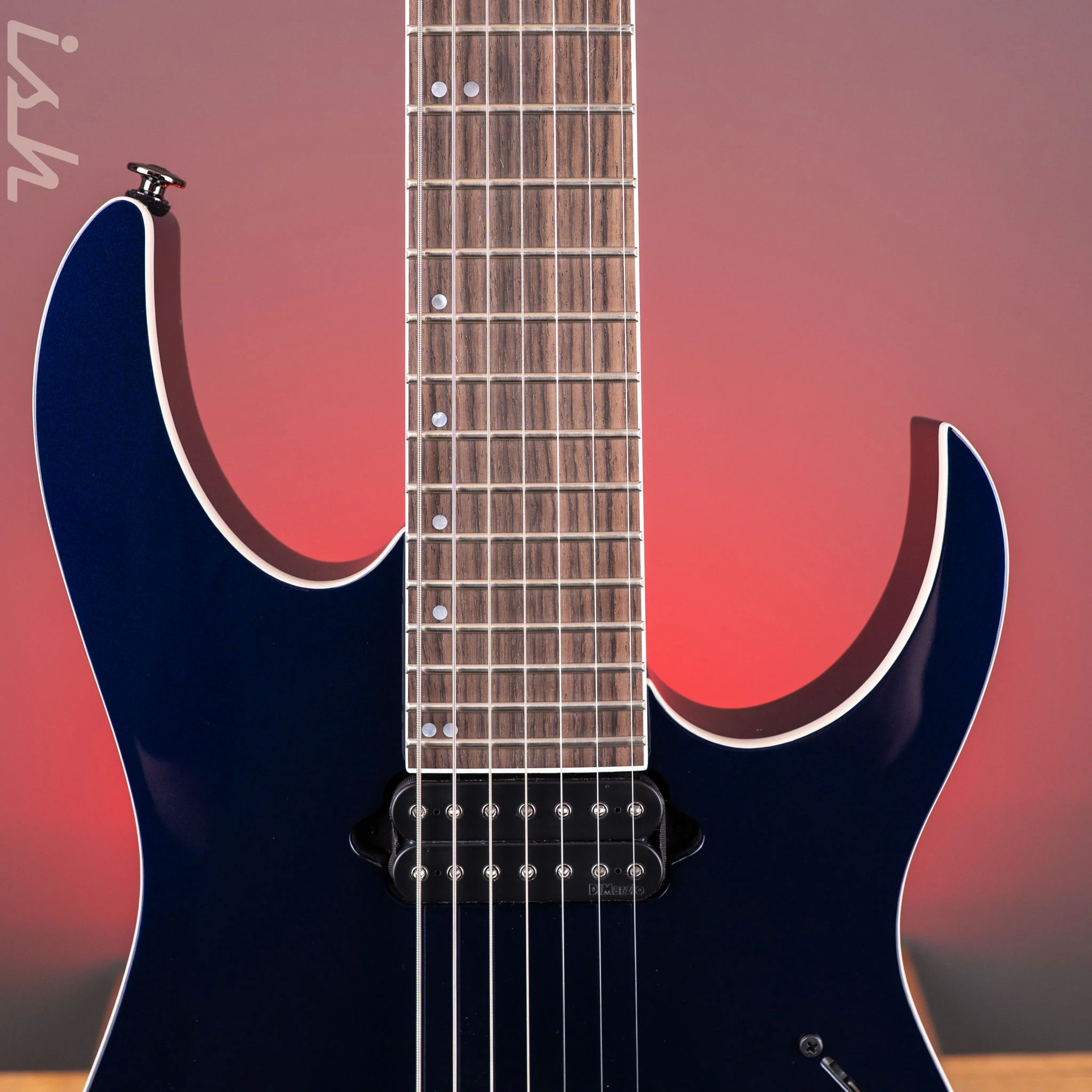 Ibanez Prestige RG2027RXL 7 String Dark Tide Blue - Image 6