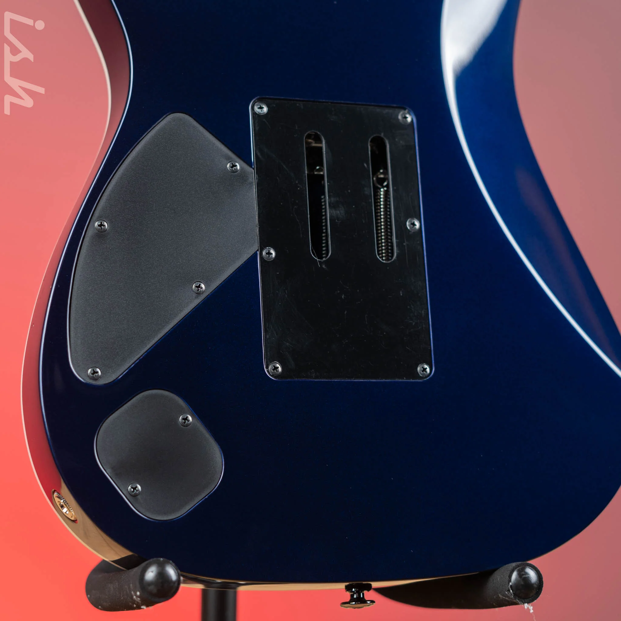 Ibanez Prestige RG2027XL 7-String Electric Guitar Deep Tide Blue - Image 9