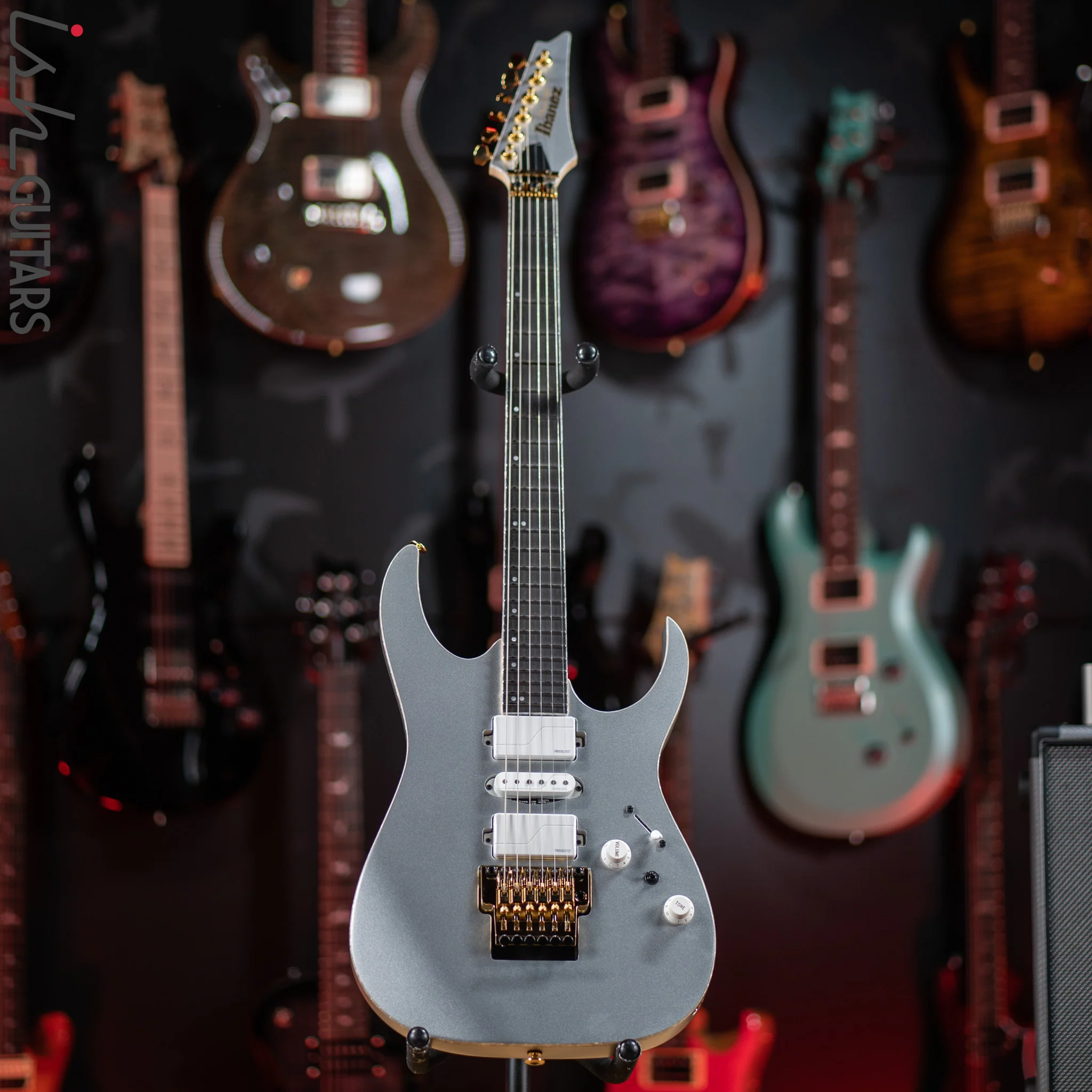 Ibanez Prestige RG5170G Electric Guitar Silver Flat - Image 2